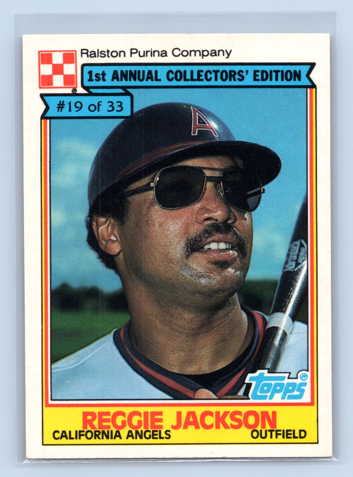 Reggie Jackson Purina Collectors Edition Angels Reggie Jackson Purina Collectors Edition Angels