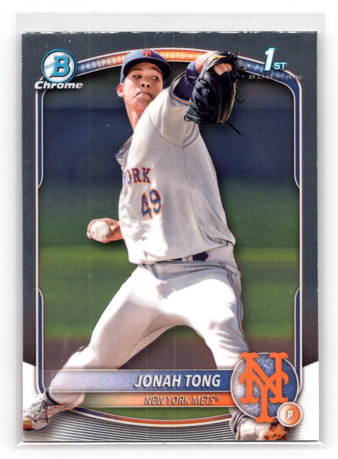 Jonah Tong 2025 1st Bowman Prospect Mets Jonah Tong 2025 1st Bowman Prospect Mets