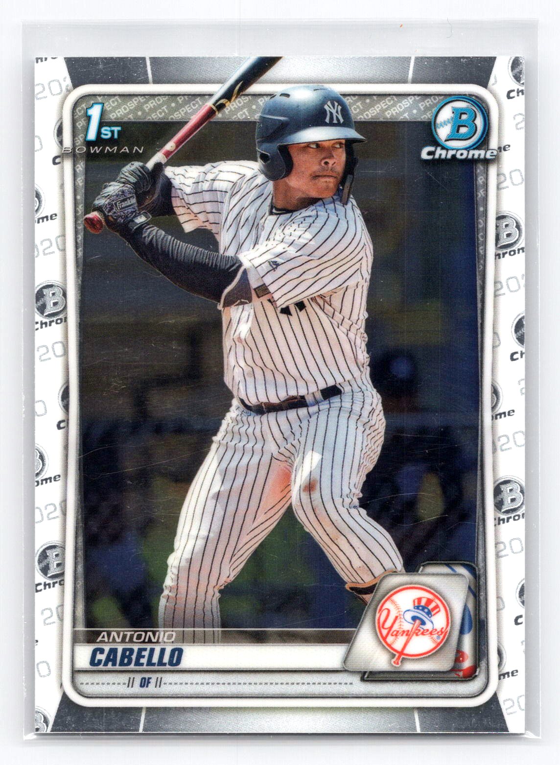 Antonio Cabello 2020 1st Bowman Chrome Yankees Antonio Cabello 2020 1st Bowman Chrome Yankees