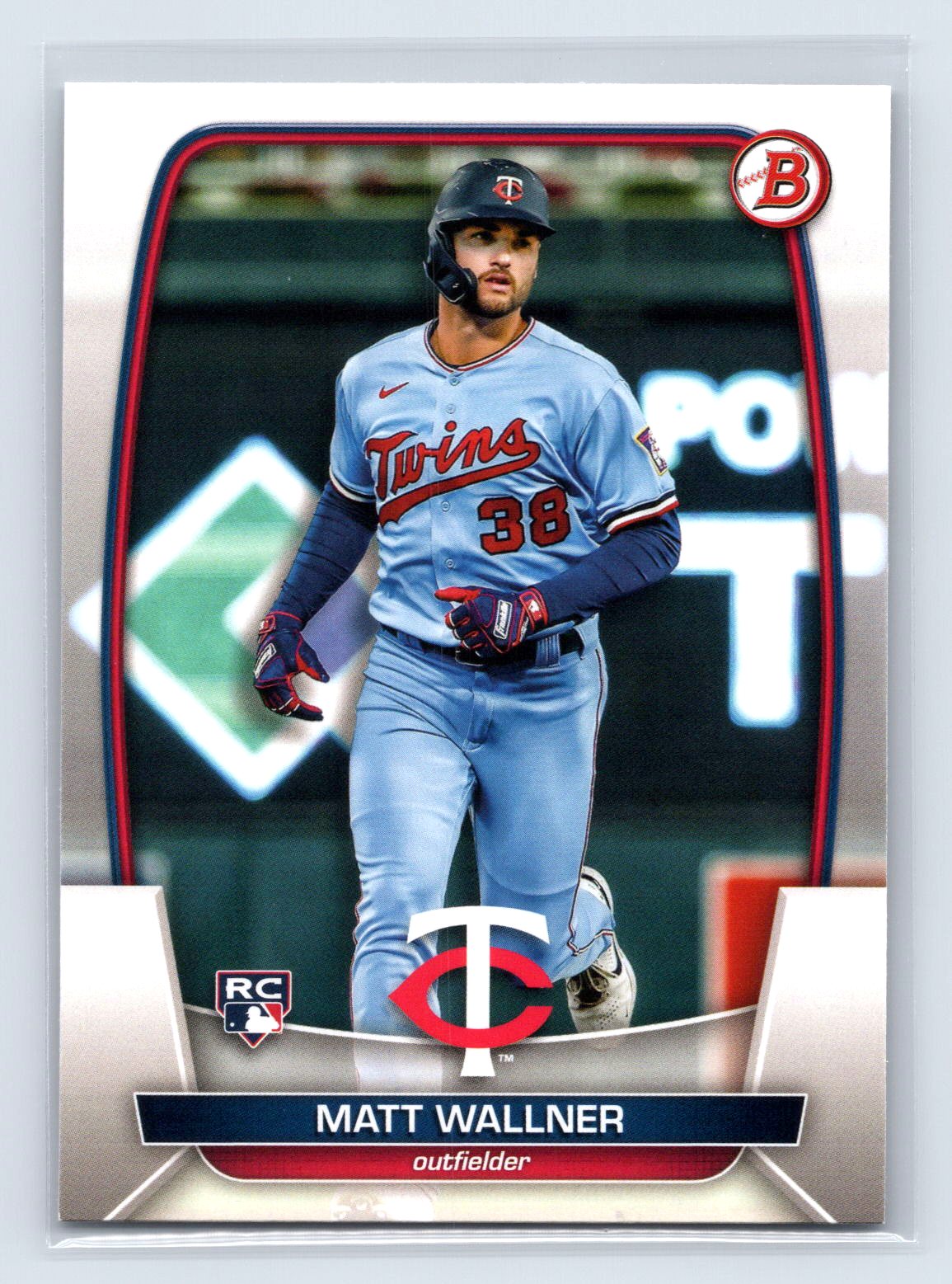 Matt Wallner 2023 Bowman Paper RC Twins Matt Wallner 2023 Bowman Paper RC Twins