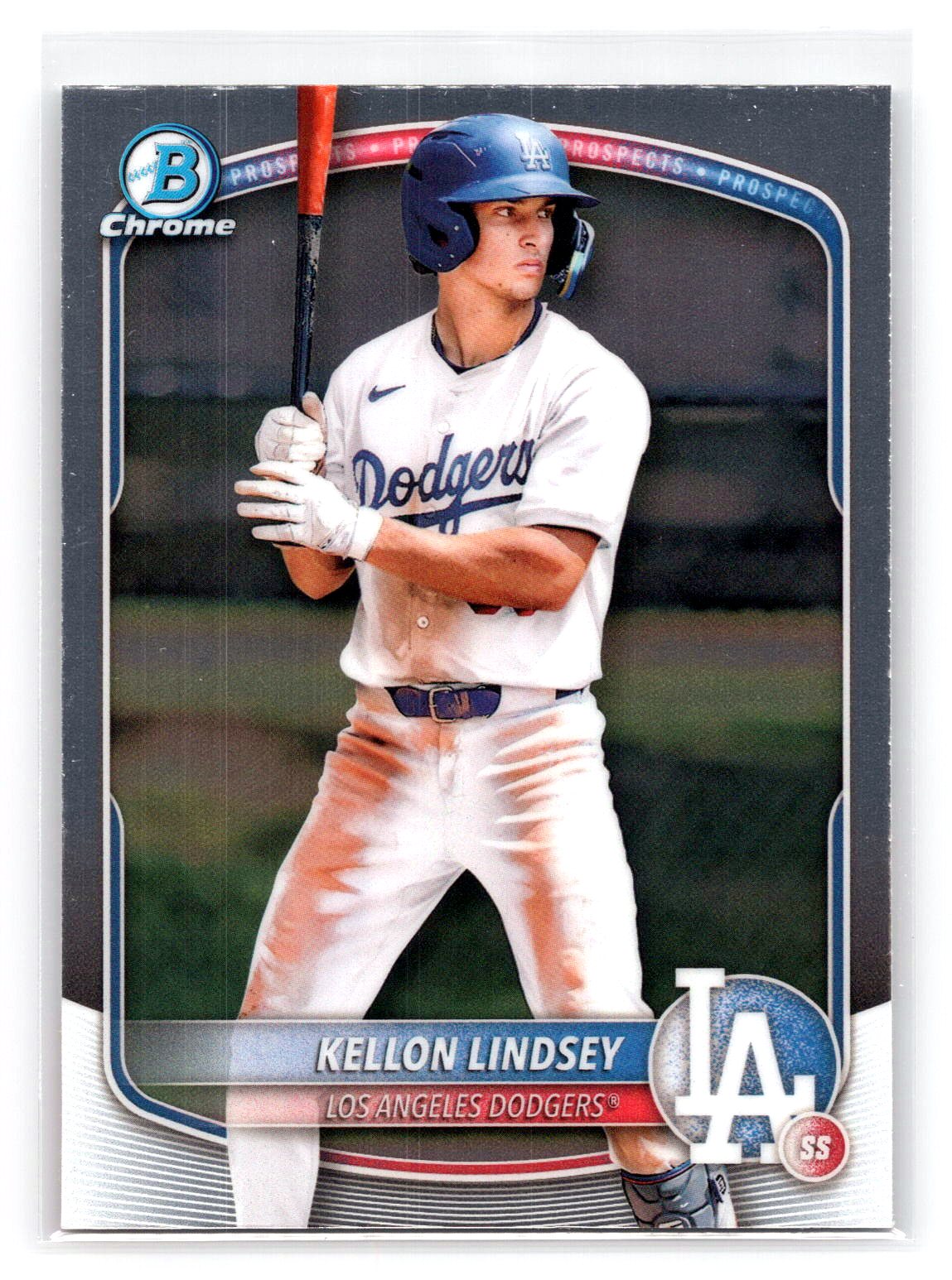 Kellon Lindsey 2025 Bowman Chrome Prospect Dodgers Kellon Lindsey 2025 Bowman Chrome Prospect Dodgers