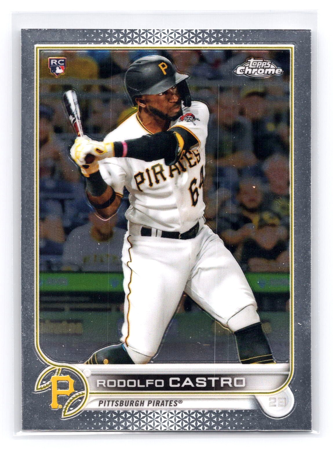 Rodolfo Castro 2022 Topps Chrome RC Rookie Pirates Rodolfo Castro 2022 Topps Chrome RC Rookie Pirates