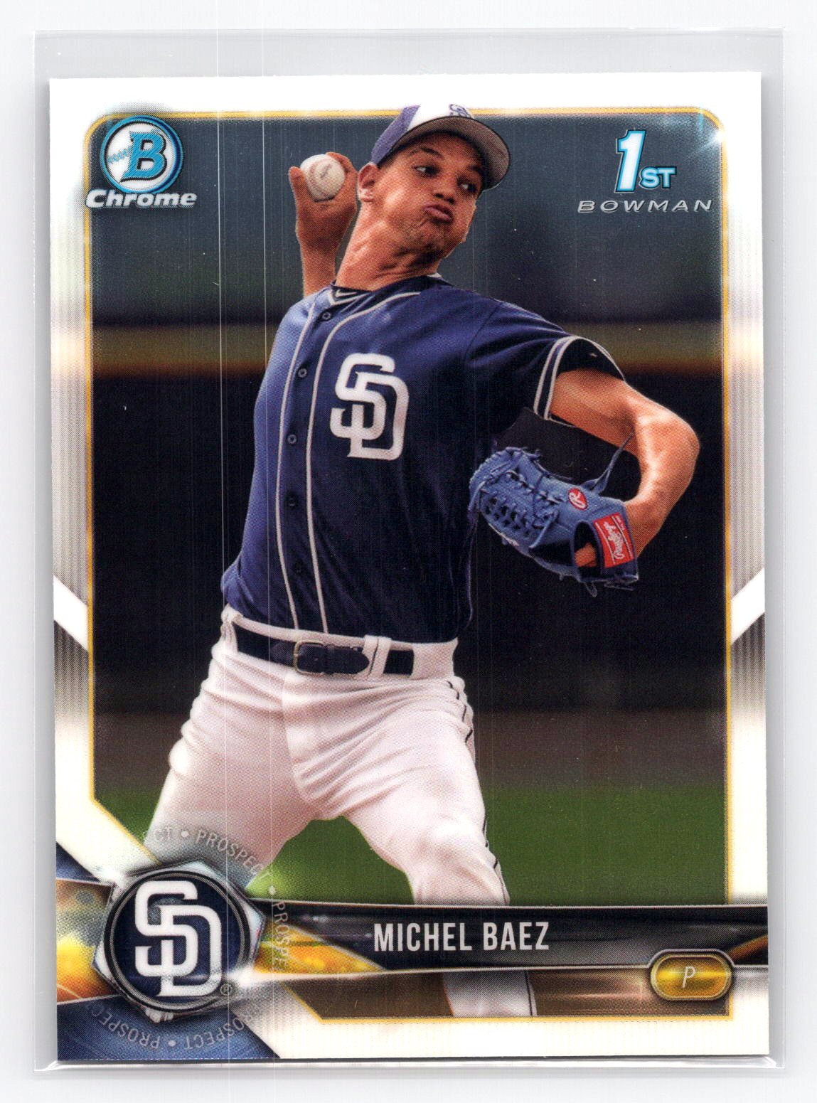 Michael Baez 2018 1st Bowman Padres Michael Baez 2018 1st Bowman Padres