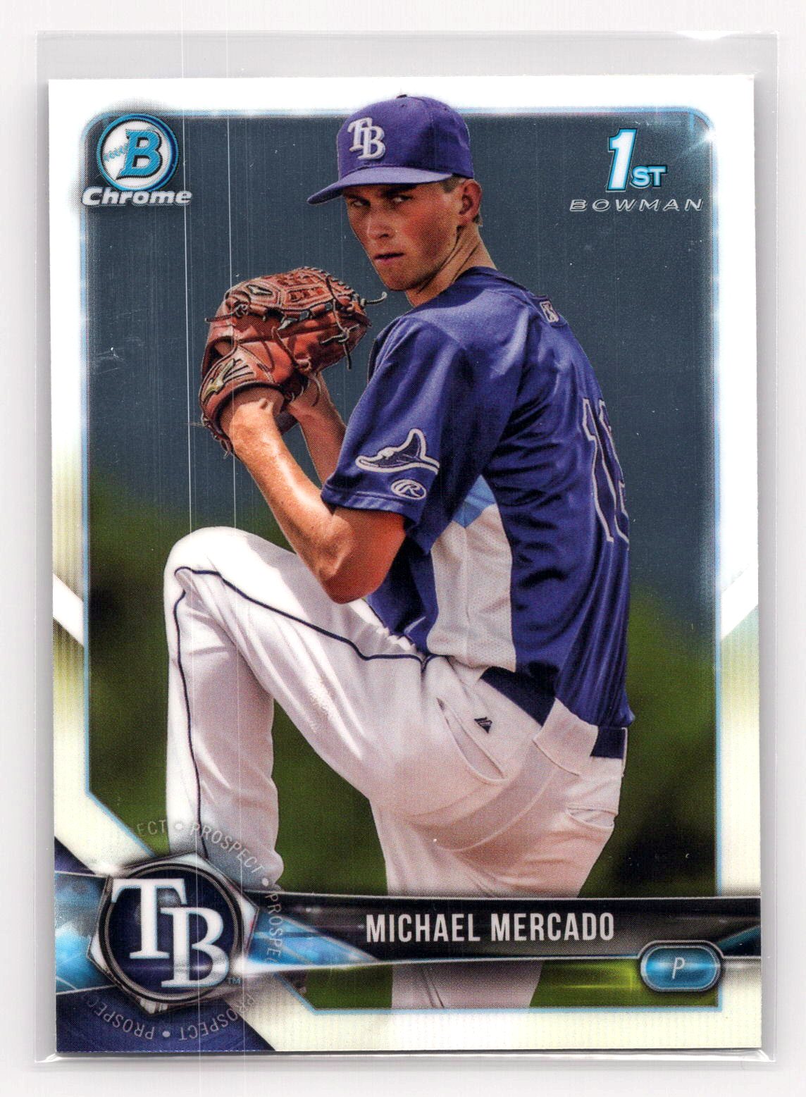 Michael mercado 2018 1st Bowman Rays Michael mercado 2018 1st Bowman Rays