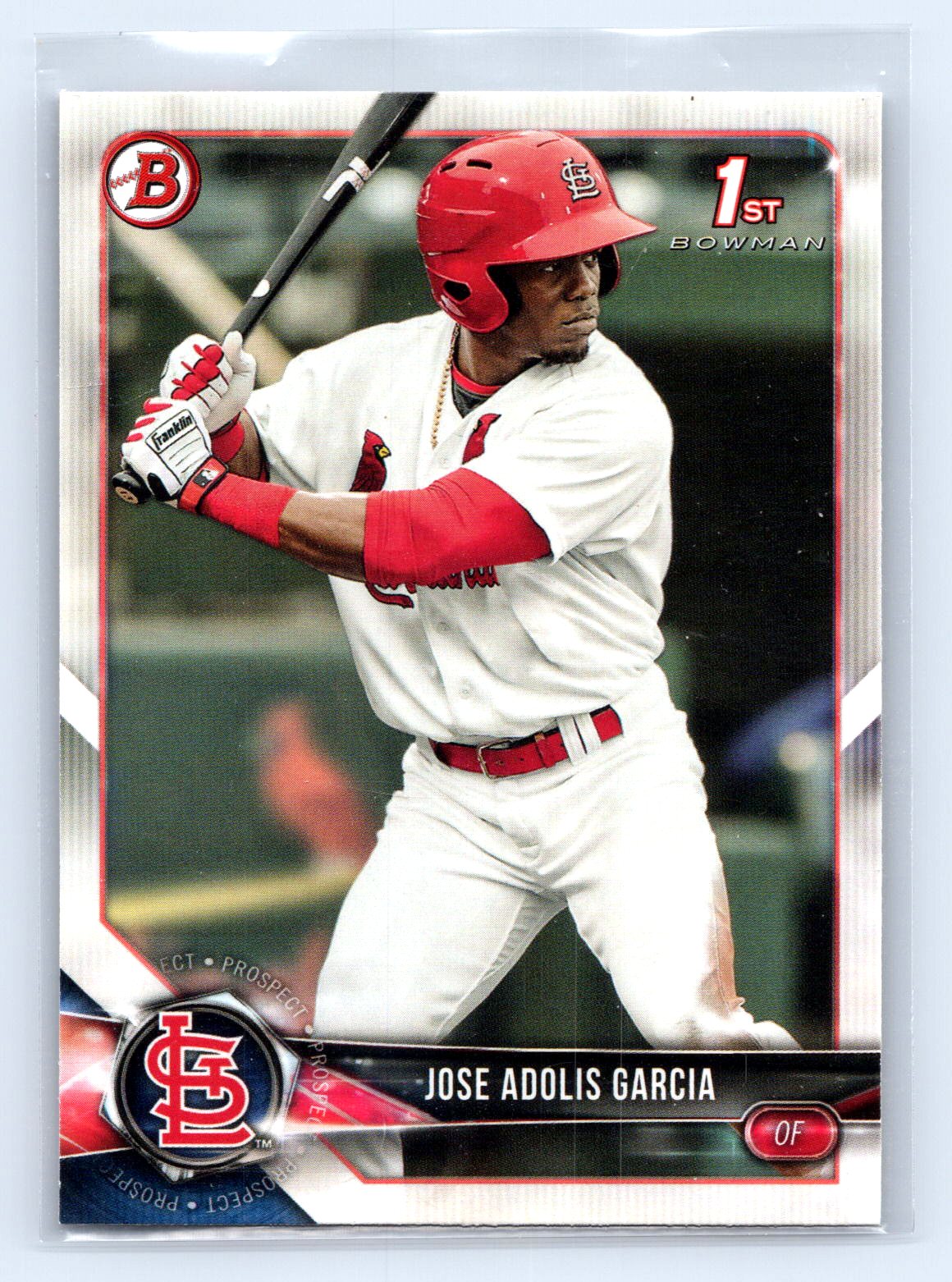 Jose Adolis Garcia 2018 1st Bowman Paper Cardinals Jose Adolis Garcia 2018 1st Bowman Paper Cardinals