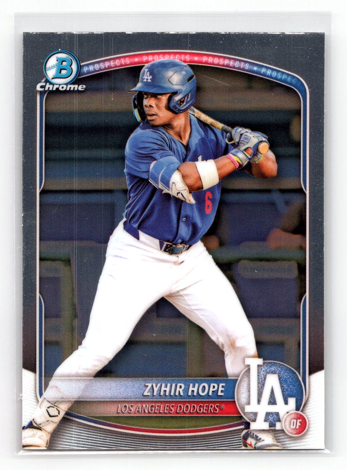 Zyhir Hope 2025 Bowman Chrome Prospect Dodgers Zyhir Hope 2025 Bowman Chrome Prospect Dodgers