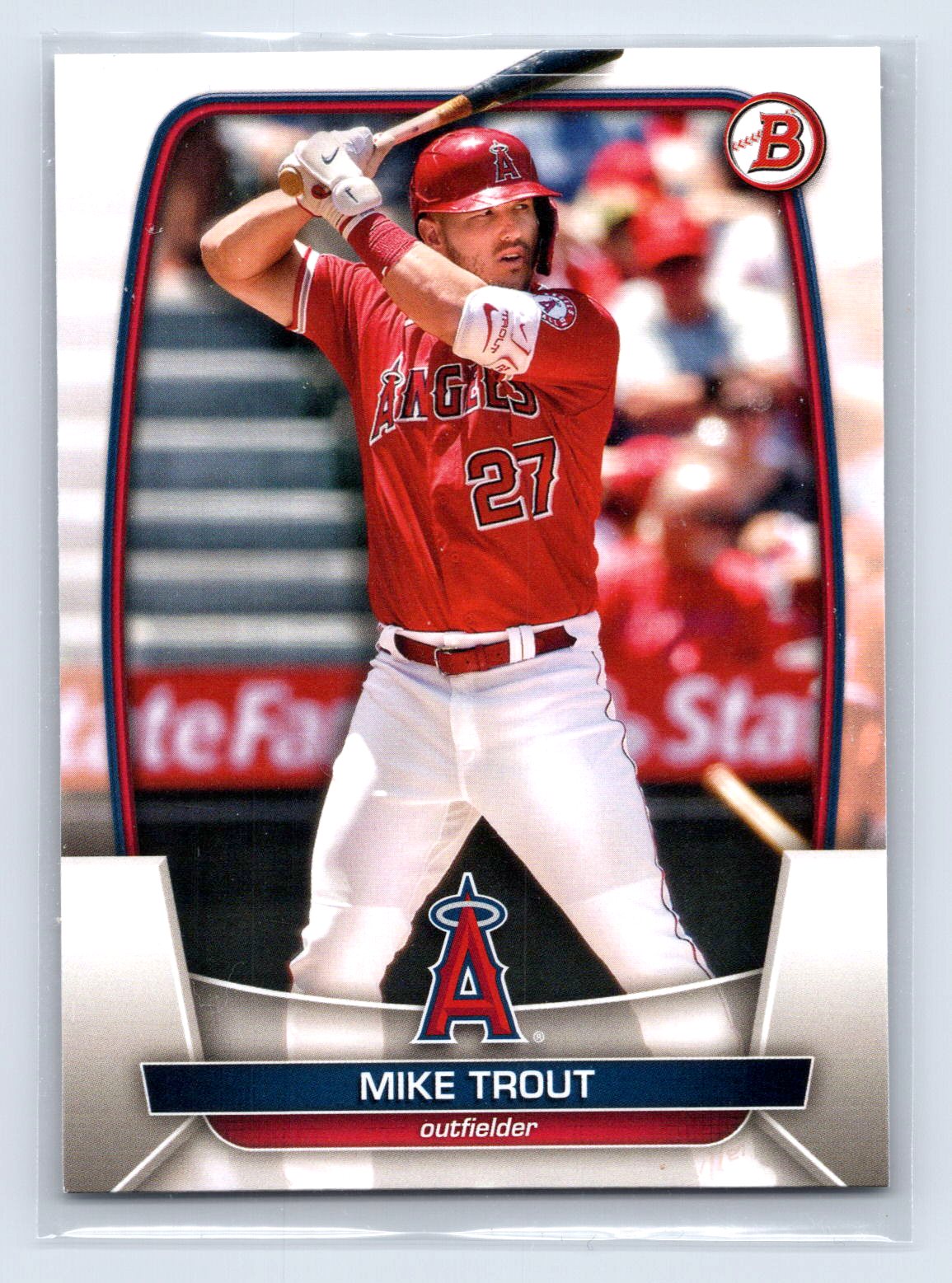 Mike Trout 2023 Bowman Paper Angels Mike Trout 2023 Bowman Paper Angels