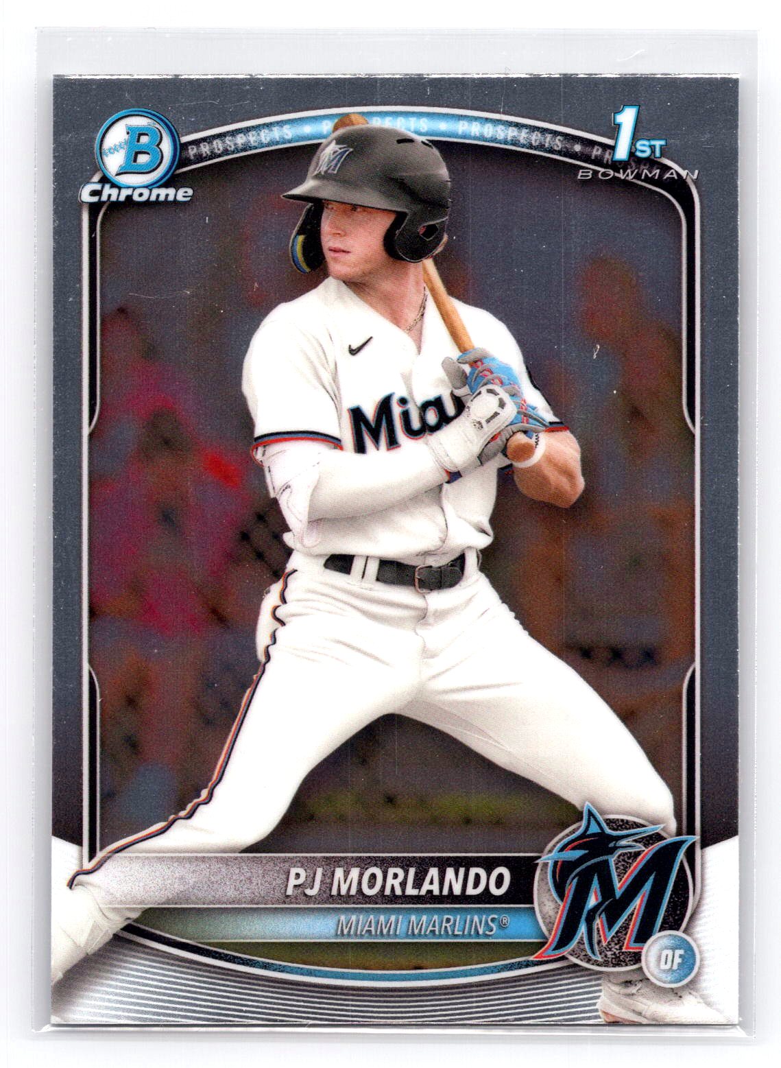 PJ Morlando 2025 1st Bowman Chrome Marlins PJ Morlando 2025 1st Bowman Chrome Marlins