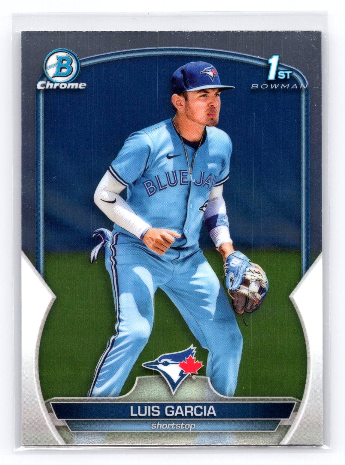 Luis Garcia 2023 1st Bowman Chrome Blue Jays Luis Garcia 2023 1st Bowman Chrome Blue Jays
