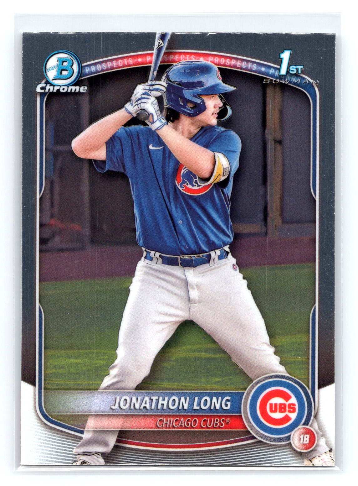Jonathon Long 1st Bowman Prospect Cubs Jonathon Long 1st Bowman Prospect Cubs
