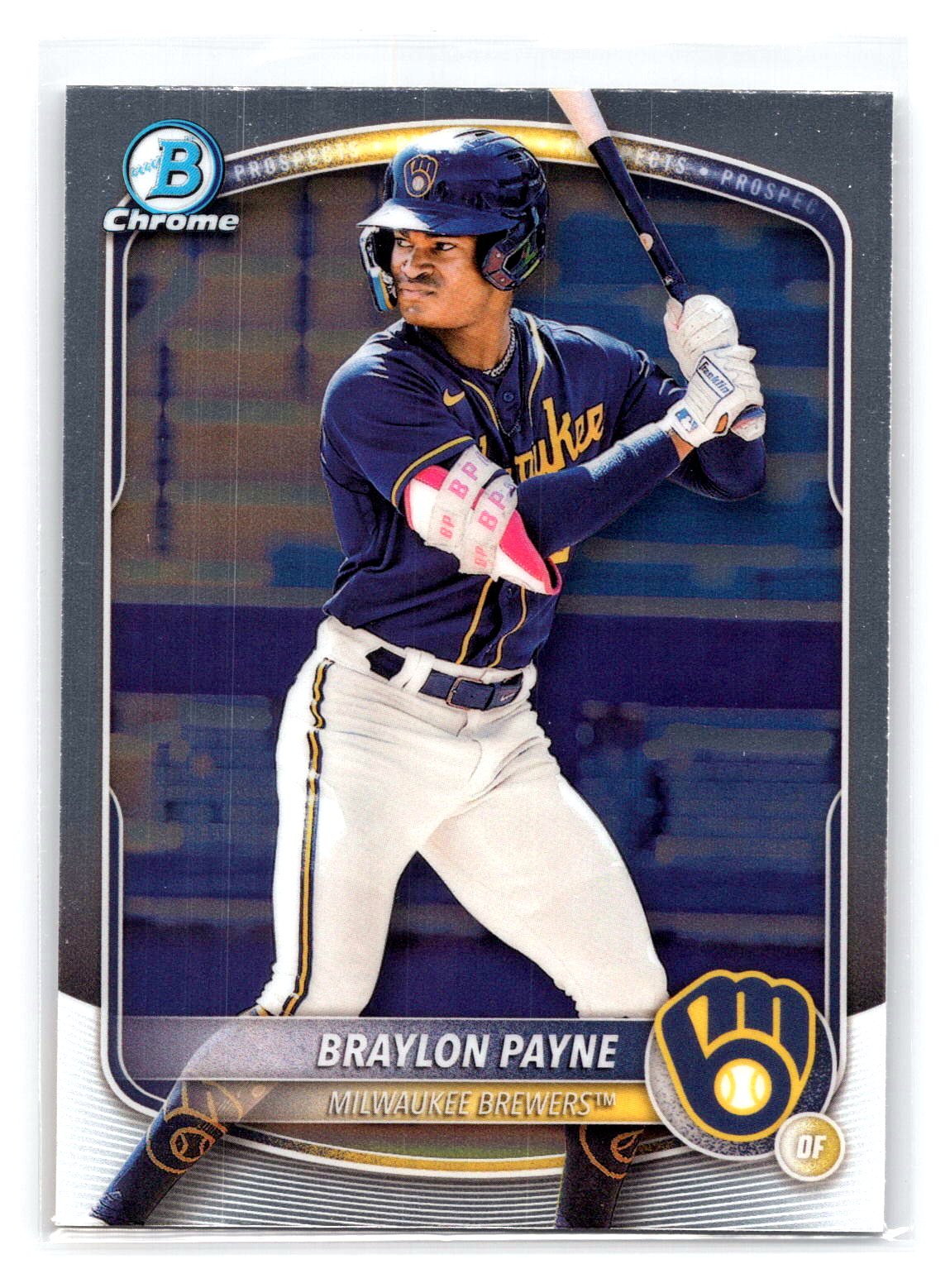 Braylon Payne 2025 Bowman Chrome Prospect Brewers Braylon Payne 2025 Bowman Chrome Prospect Brewers