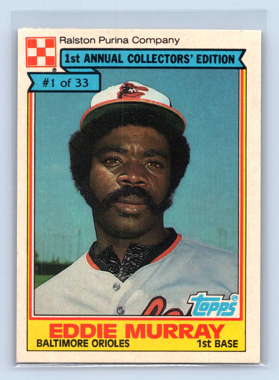 Eddie Murray Purina Collectors Edition Orioles Eddie Murray Purina Collectors Edition Orioles