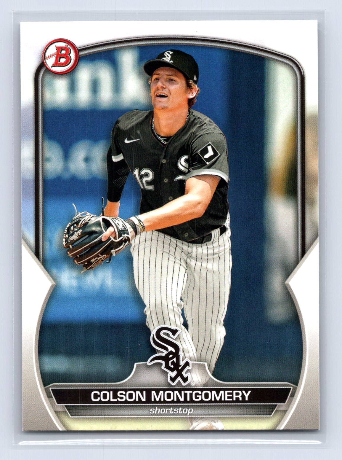 Colson Montgomery 2023 Bowman Paper Prospect White Sox Colson Montgomery 2023 Bowman Paper Prospect White Sox