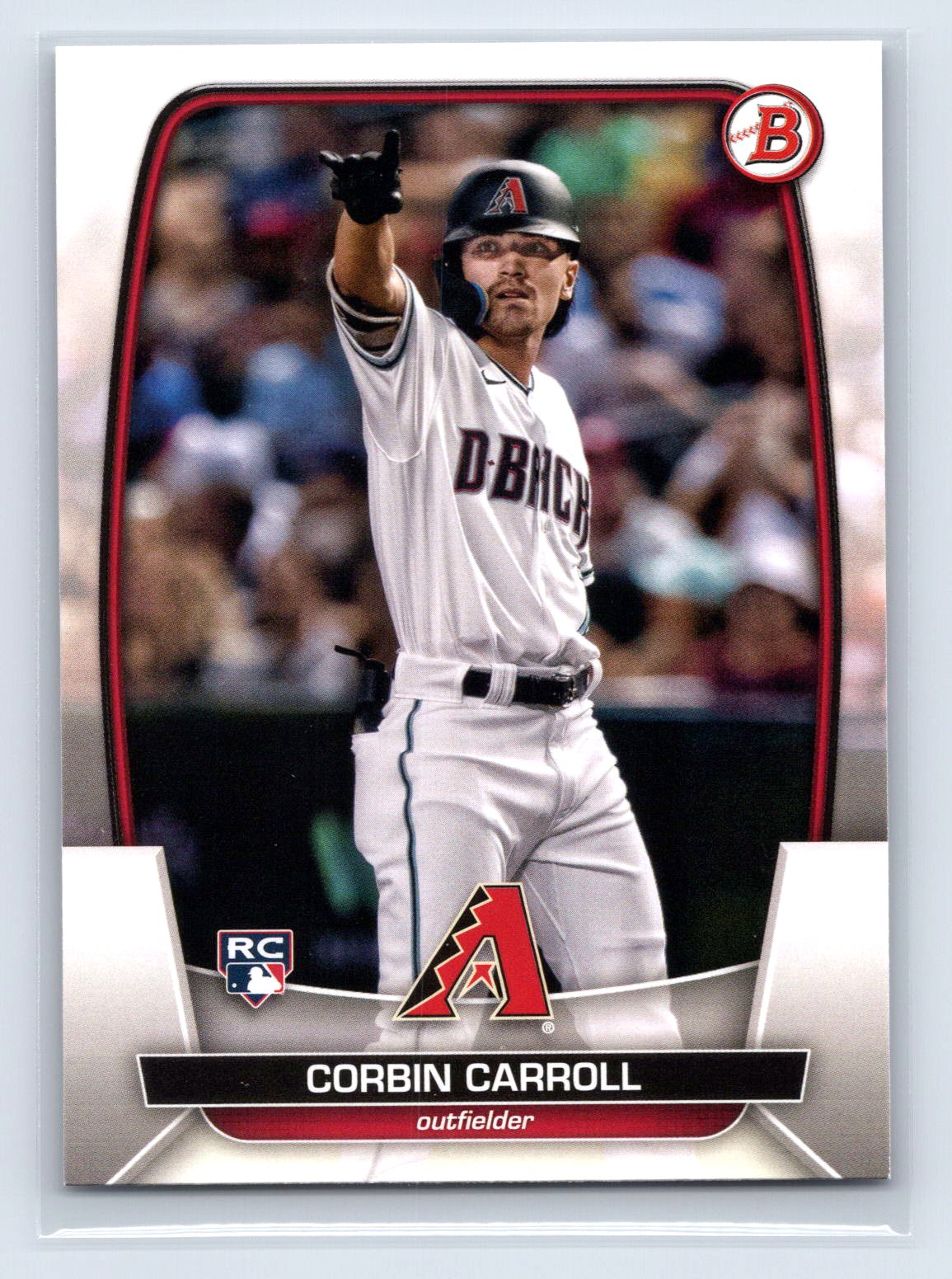Corbin Carroll 2023 Bowman Paper RC Diamondbacks Corbin Carroll 2023 Bowman Paper RC Diamondbacks