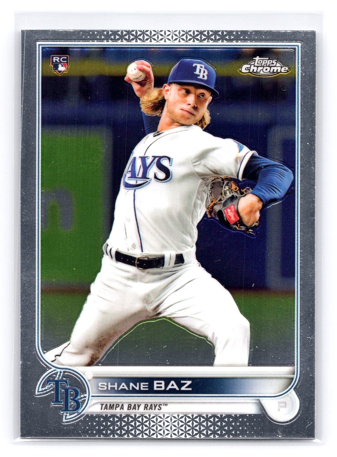 Shane Baz 2022 Topps Chrome RC Rookie Rays Shane Baz 2022 Topps Chrome RC Rookie Rays