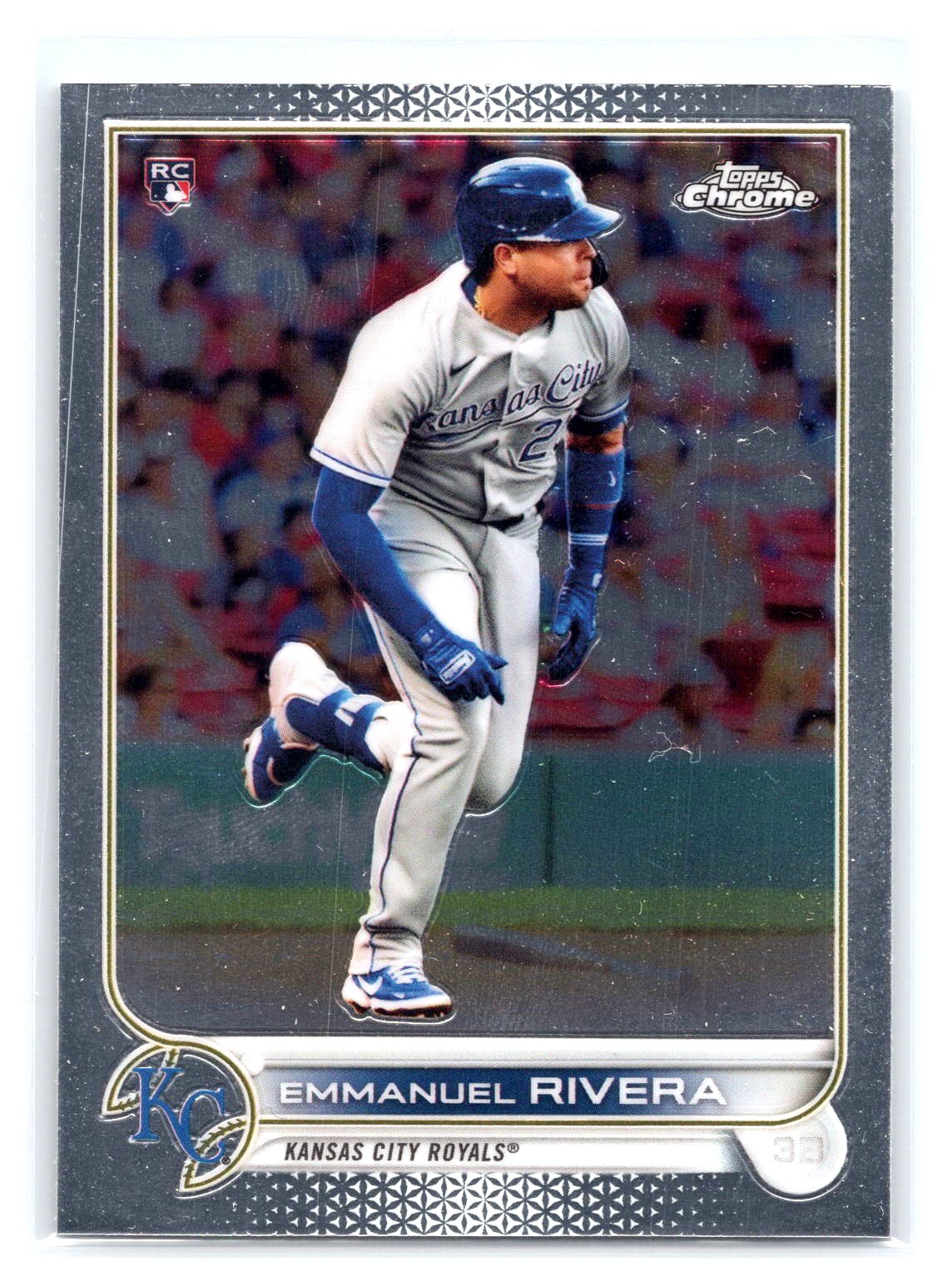 Emmanuel Rivera 2022 Topps Chrome RC Rookie Royals Emmanuel Rivera 2022 Topps Chrome RC Rookie Royals