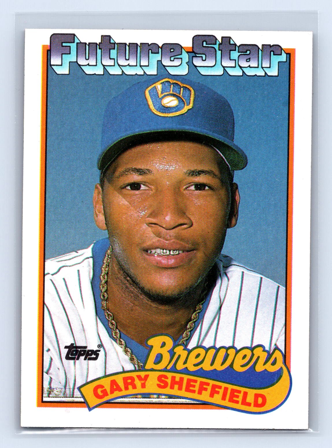 Gary Sheffield Topps Future Star Brewers Gary Sheffield Topps Future Star Brewers