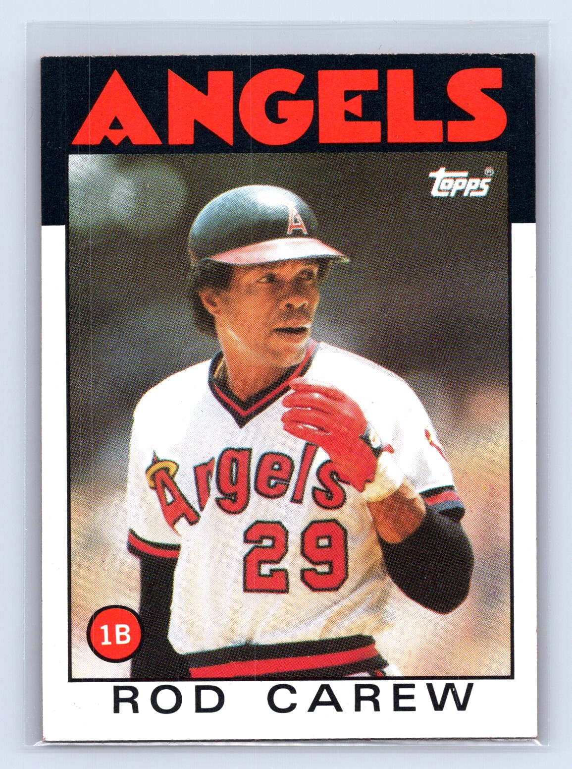 Rod Carew Topps Angels Rod Carew Topps Angels