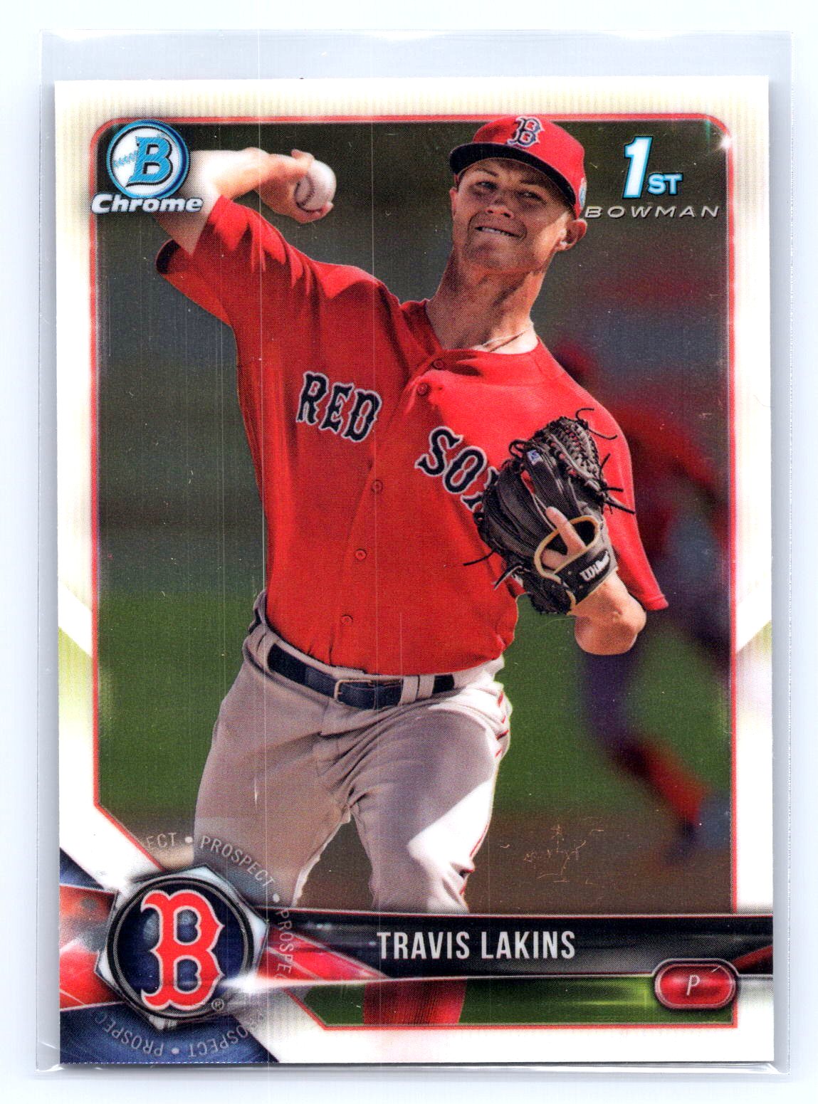 Travis Lakins 2018 1st Bowman Red Sox Travis Lakins 2018 1st Bowman Red Sox