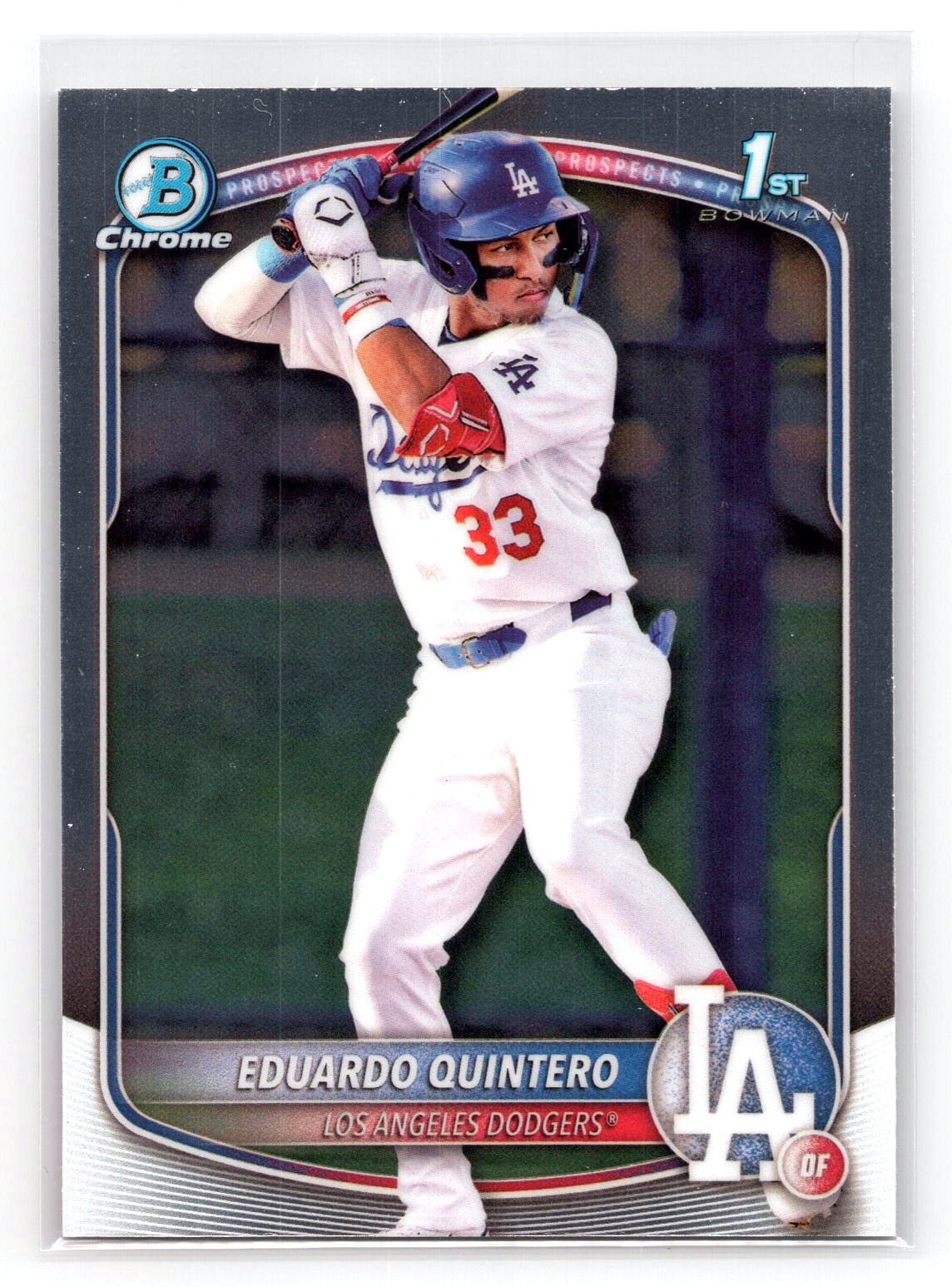 Eduardo Quintero 2025 1st Bowman Prospect Dodgers Eduardo Quintero 2025 1st Bowman Prospect Dodgers