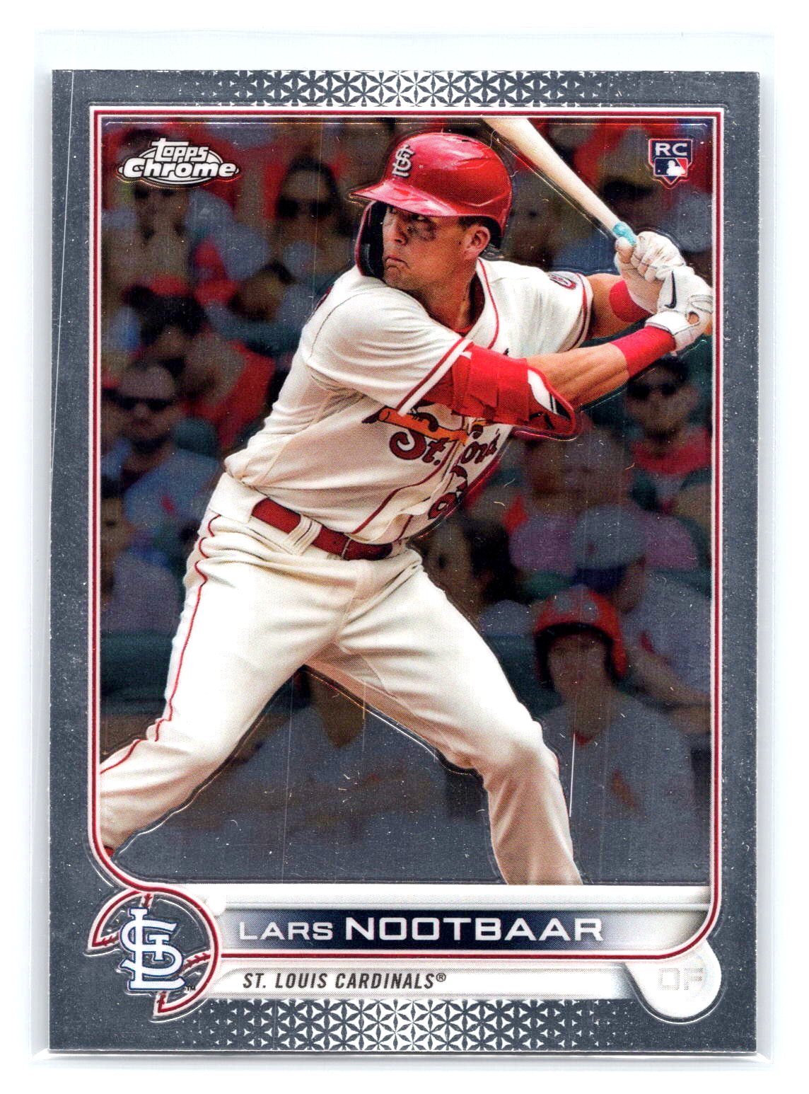 Lars Nootbaar 2022 Topps Chrome RC Rookie Cardinals Lars Nootbaar 2022 Topps Chrome RC Rookie Cardinals