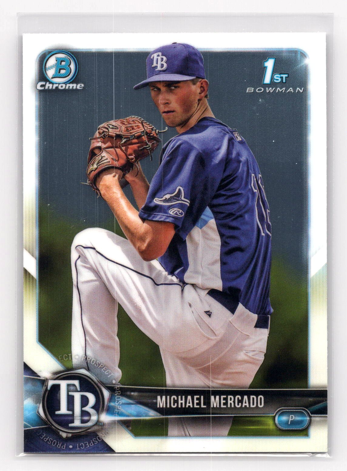 Michael mercado 2018 1st Bowman Rays Michael mercado 2018 1st Bowman Rays