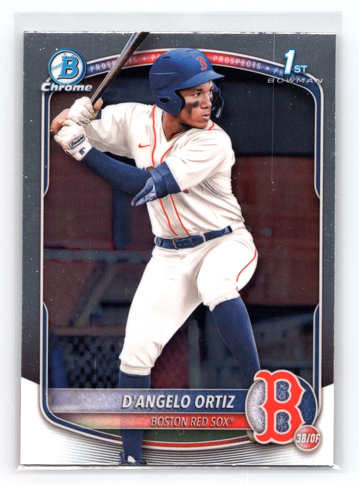 D’Angelo Ortiz 1st Bowman Prospect Red Sox D'Angelo Ortiz 1st Bowman Prospect Red Sox