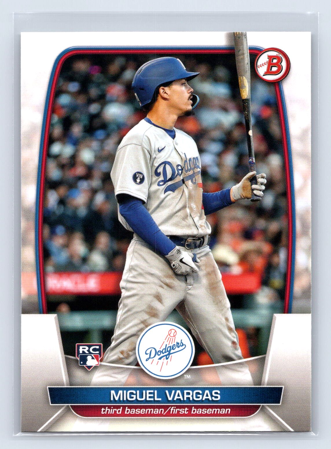 Miguel Vargas 2023 Bowman Paper RC Dodgers Miguel Vargas 2023 Bowman Paper RC Dodgers