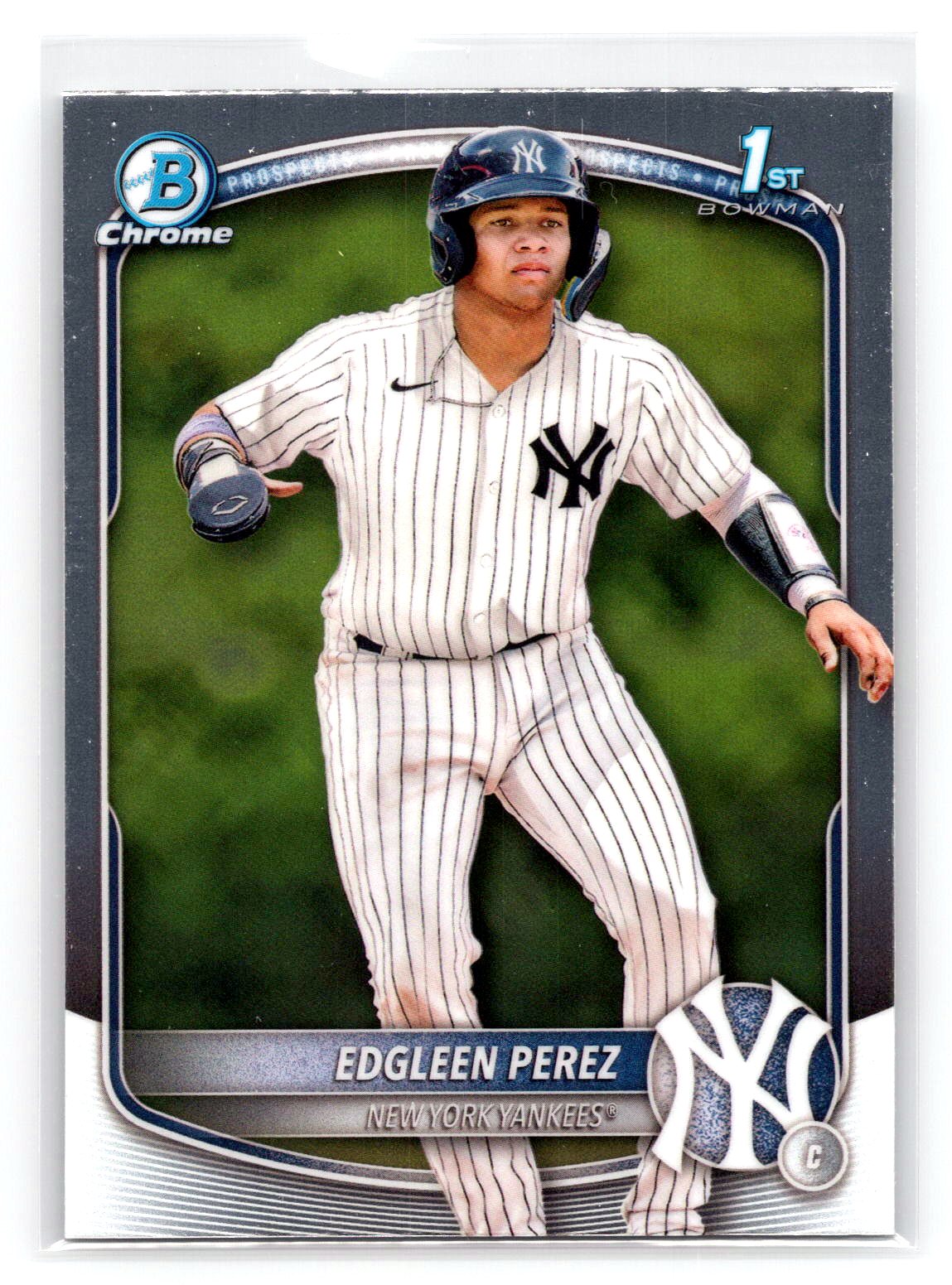 Edgleen Perez 2025 1st Bowman Chrome Yankees Edgleen Perez 2025 1st Bowman Chrome Yankees