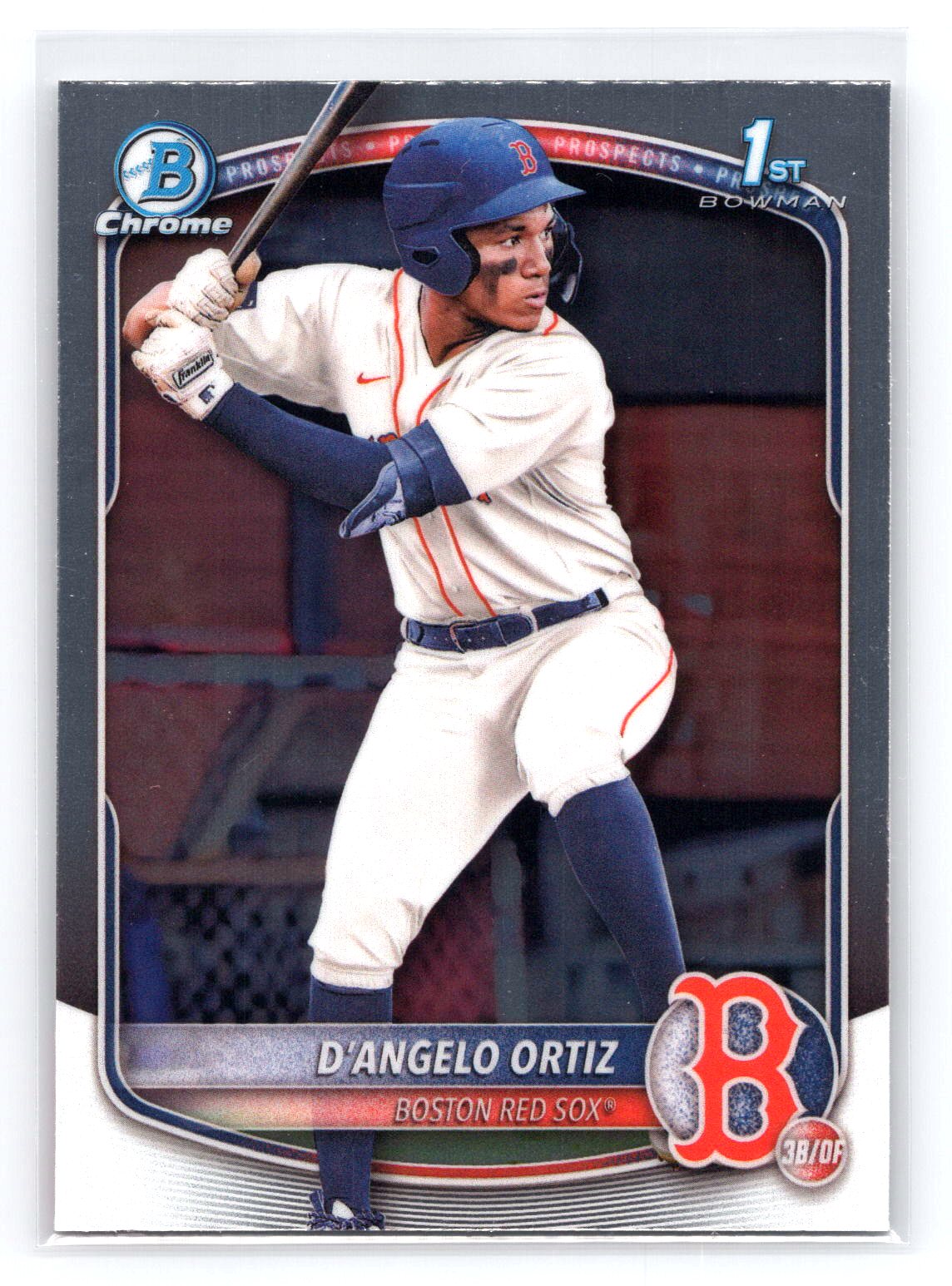 D’Angelo Ortiz 1st Bowman Prospect Red Sox D'Angelo Ortiz 1st Bowman Prospect Red Sox