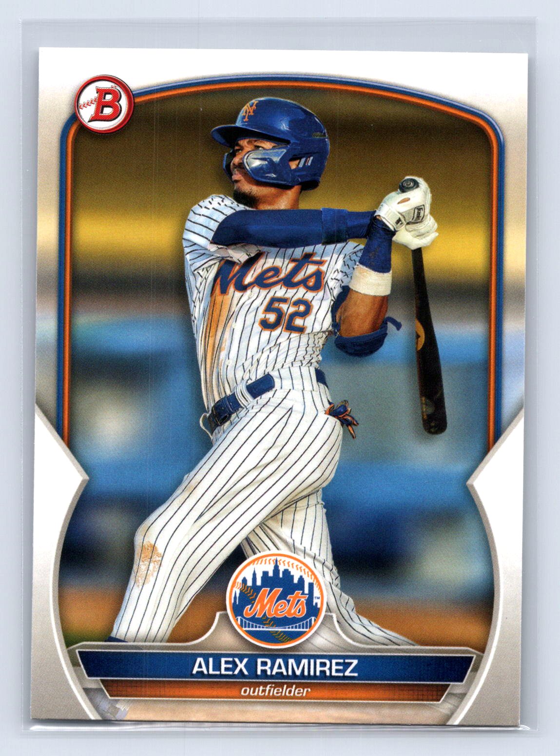 Alex Ramirez 2023 Bowman Paper Prospect Mets Alex Ramirez 2023 Bowman Paper Prospect Mets