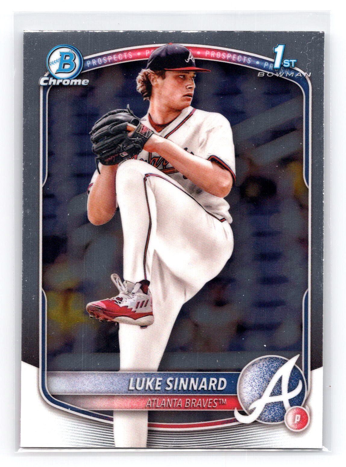 Luke Sinnard 1st Bowman Prospect Braves Luke Sinnard 1st Bowman Prospect Braves