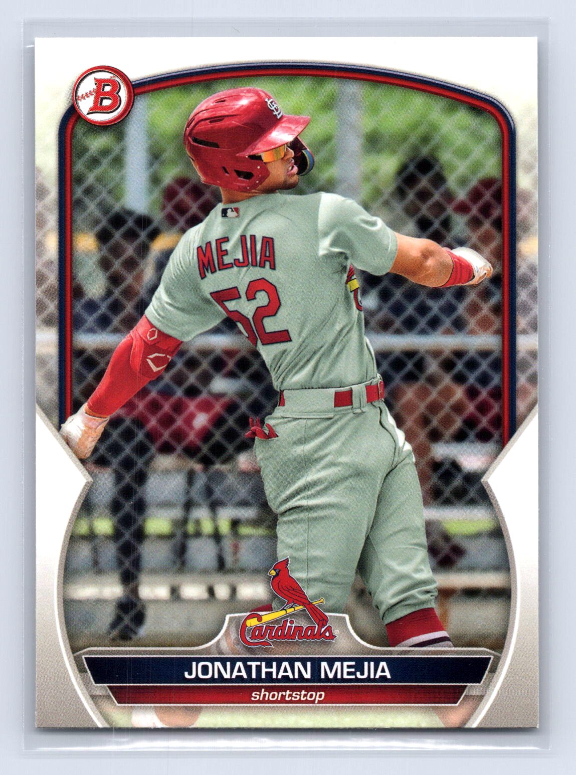 Jonathan Mejia 2023 Bowman Paper Prospect Cardinals Jonathan Mejia 2023 Bowman Paper Prospect Cardinals