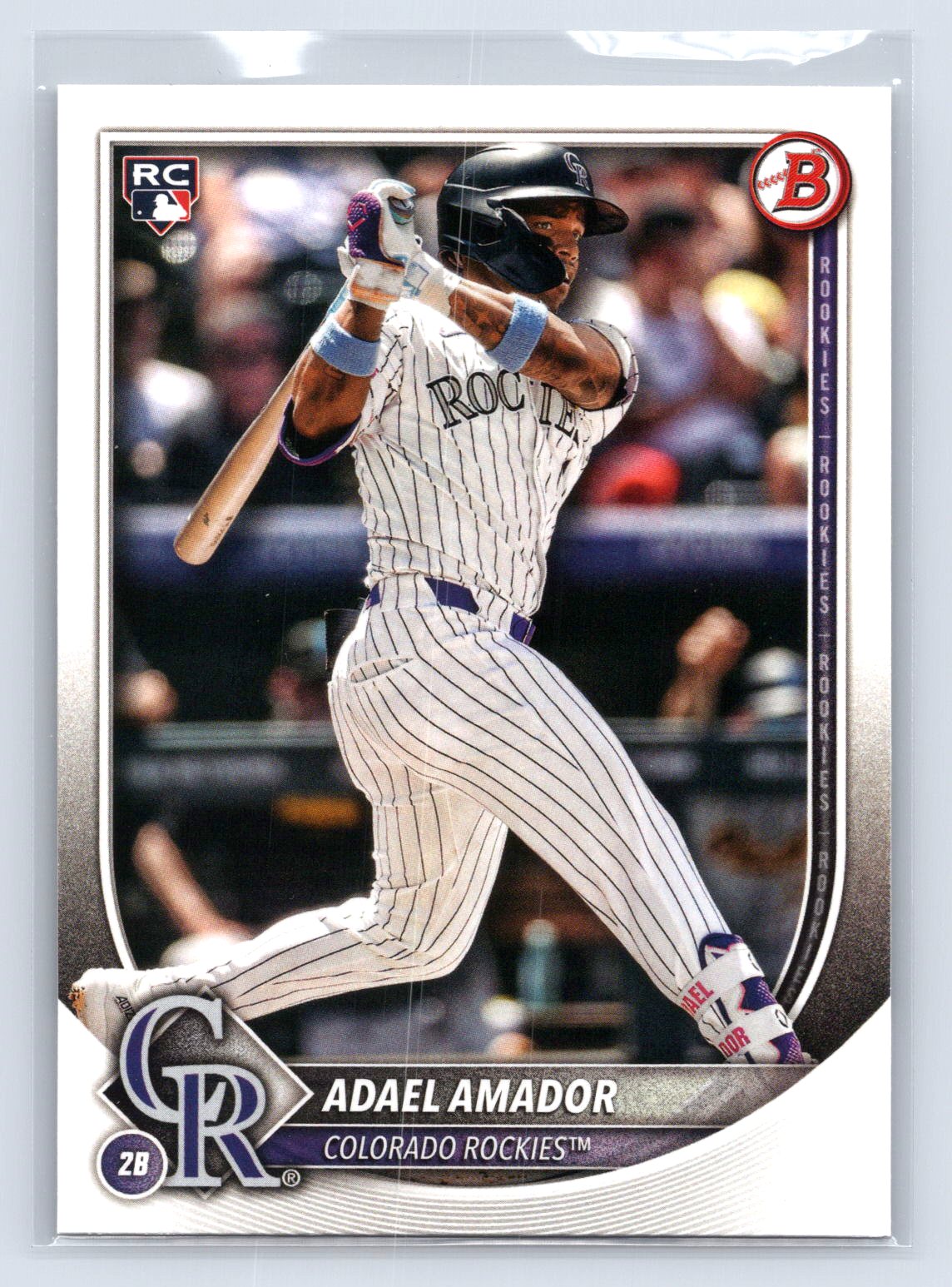 Adael Amador 2025 Bowman Paper RC Rockies Adael Amador 2025 Bowman Paper RC Rockies