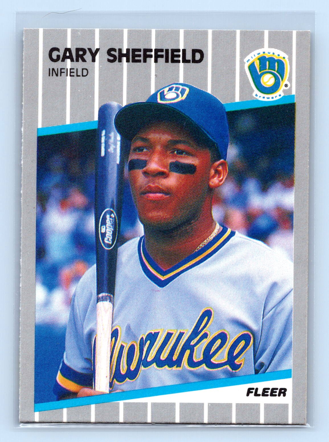 Gary Sheffield Fleer Brewers Gary Sheffield Fleer Brewers