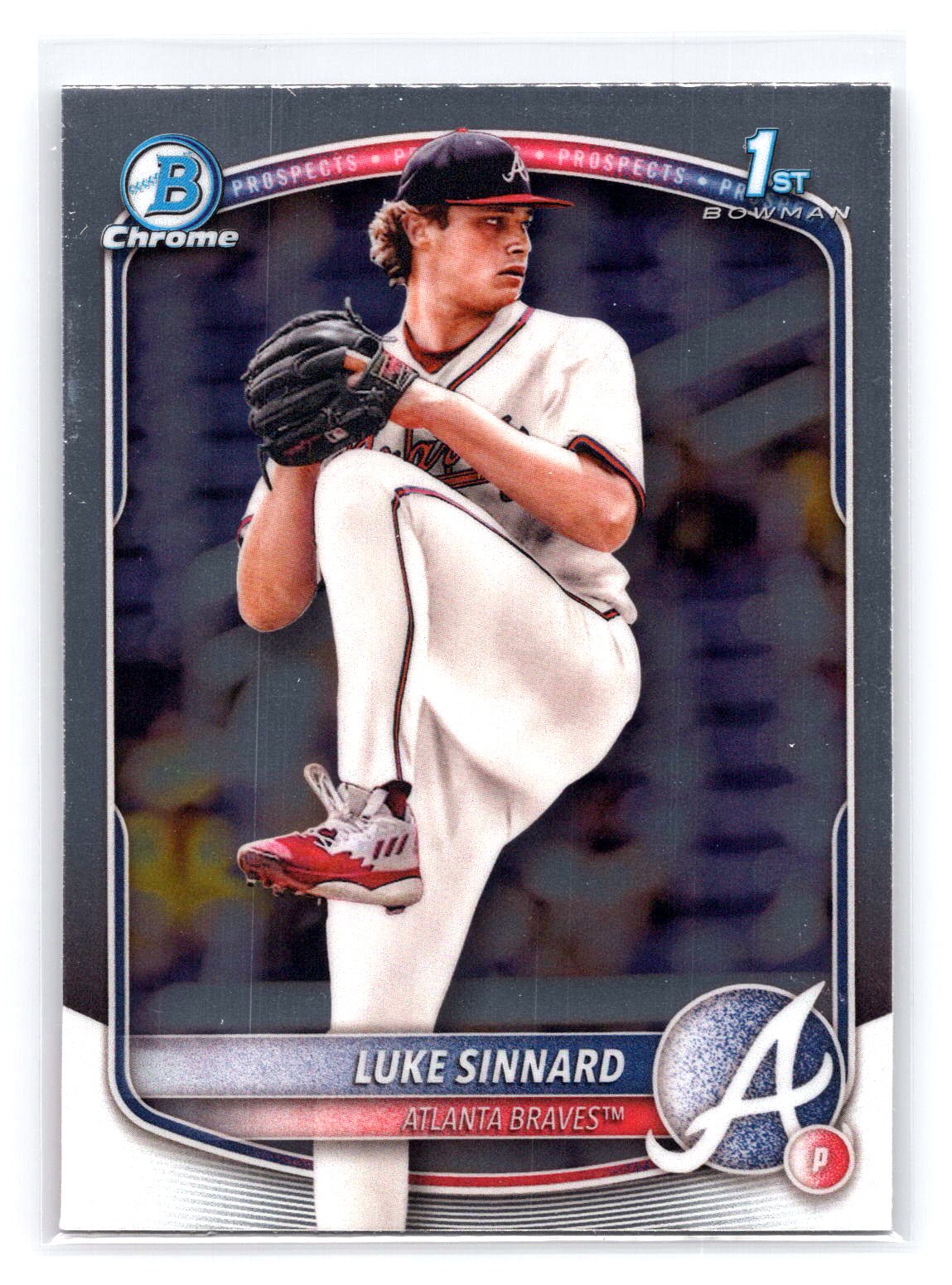 Luke Sinnard 1st Bowman Prospect Braves Luke Sinnard 1st Bowman Prospect Braves