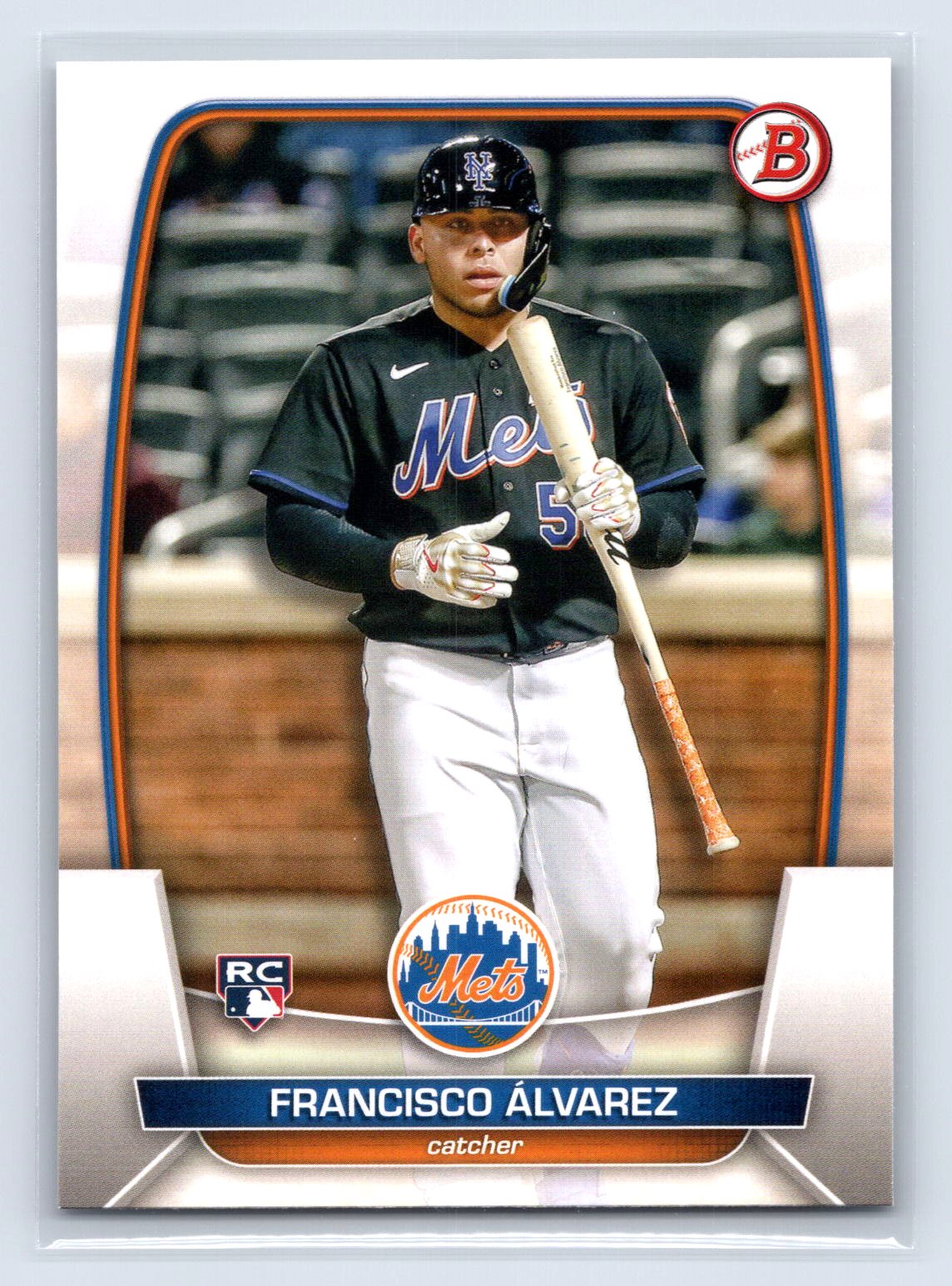 Francisco Alvarez 2023 Bowman Paper RC Mets Francisco Alvarez 2023 Bowman Paper RC Mets