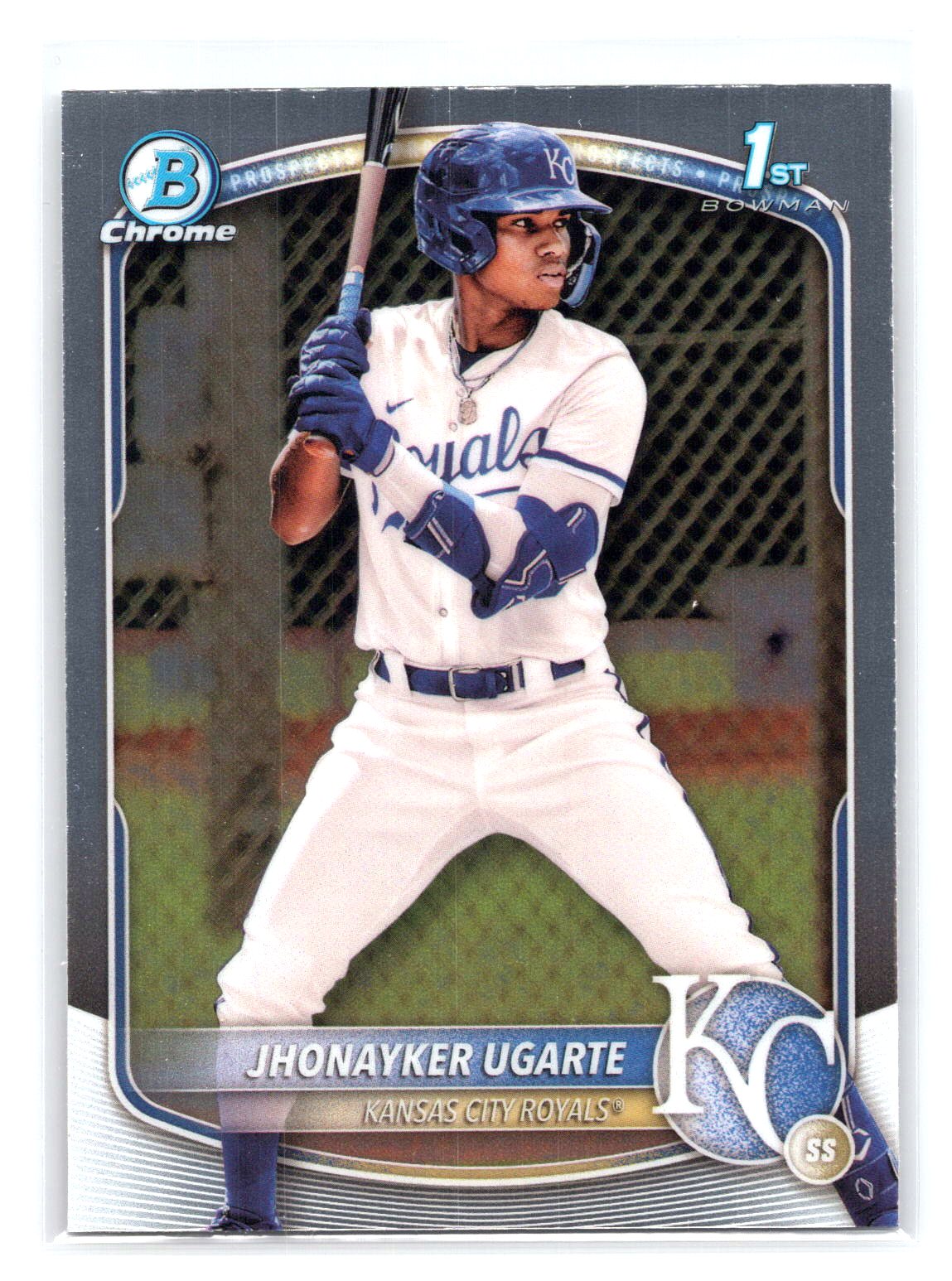 Jhonayker Ugarte 2025 1st Bowman Prospect Royals Jhonayker Ugarte 2025 1st Bowman Prospect Royals