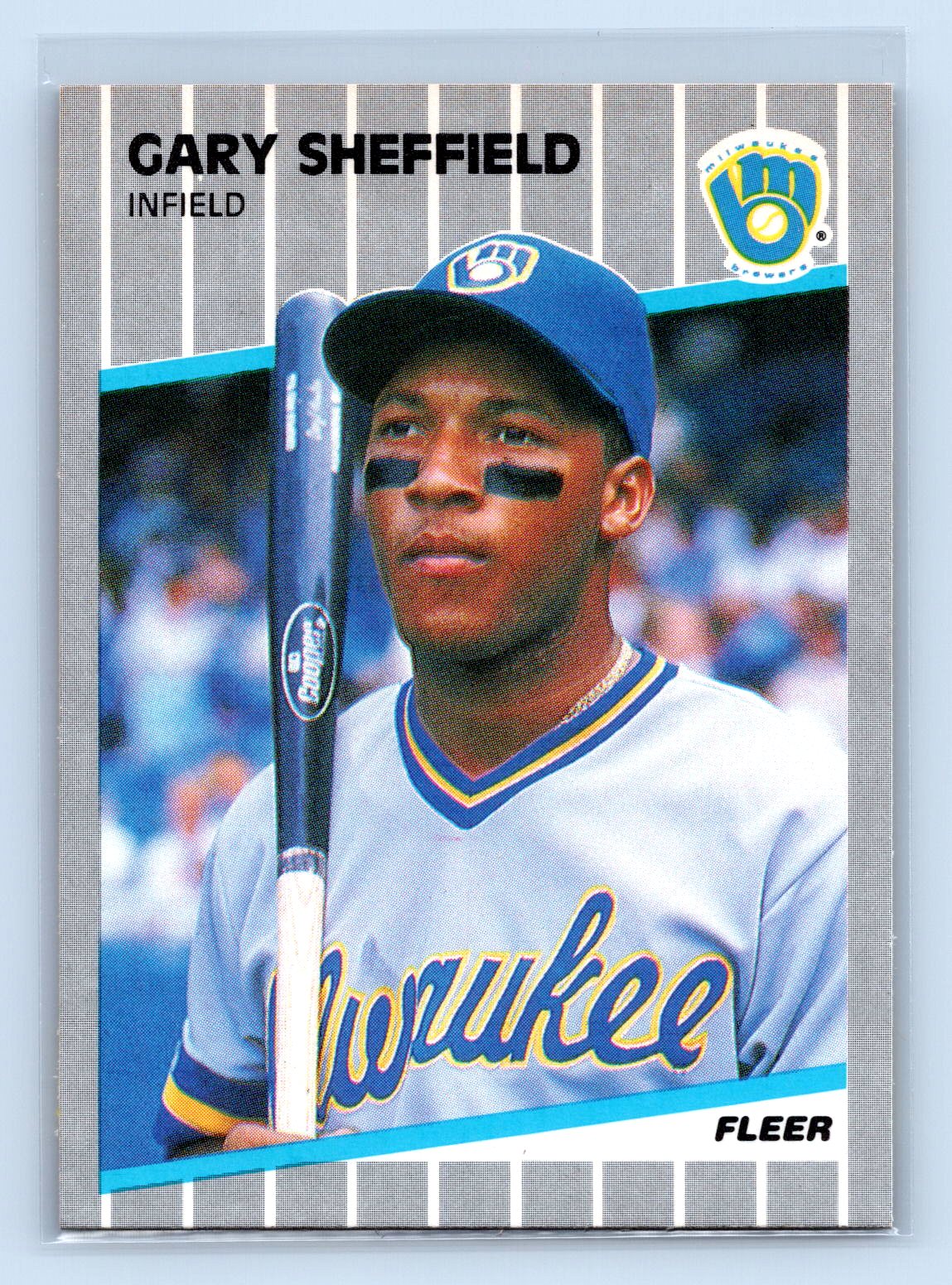 Gary Sheffield Fleer Brewers Gary Sheffield Fleer Brewers
