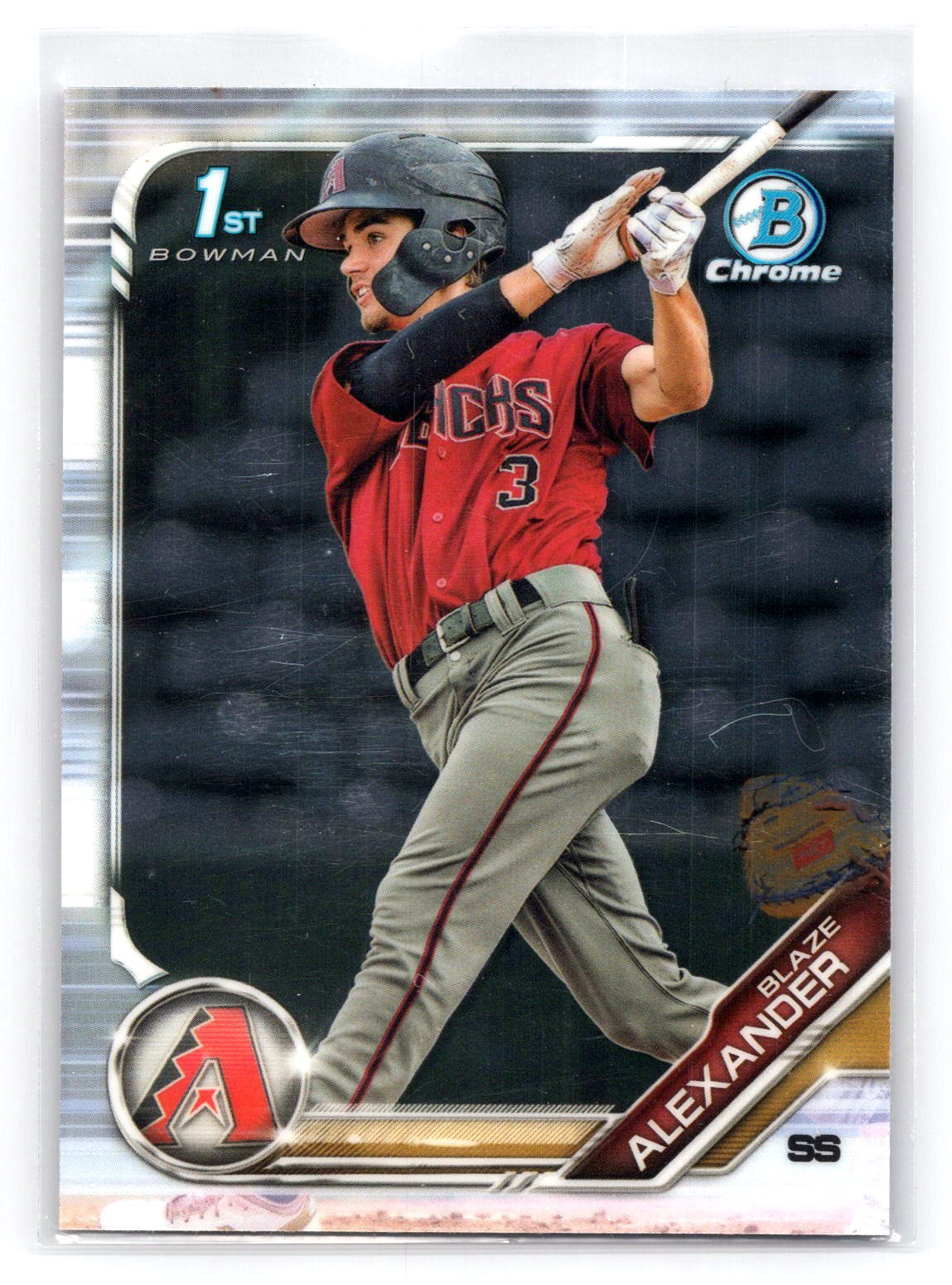 Blaze Alexander 2019 1st Bowman Chrome Mojo Diamondbacks Blaze Alexander 2019 1st Bowman Chrome Mojo Diamondbacks