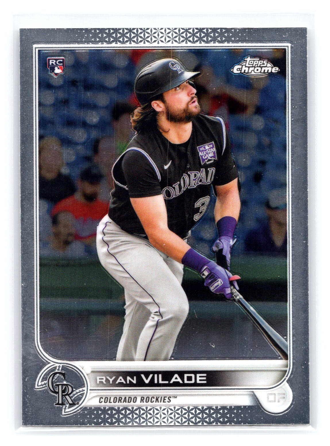 Ryan Vilade 2022 Topps Chrome RC Rookie Rockies Ryan Vilade 2022 Topps Chrome RC Rookie Rockies
