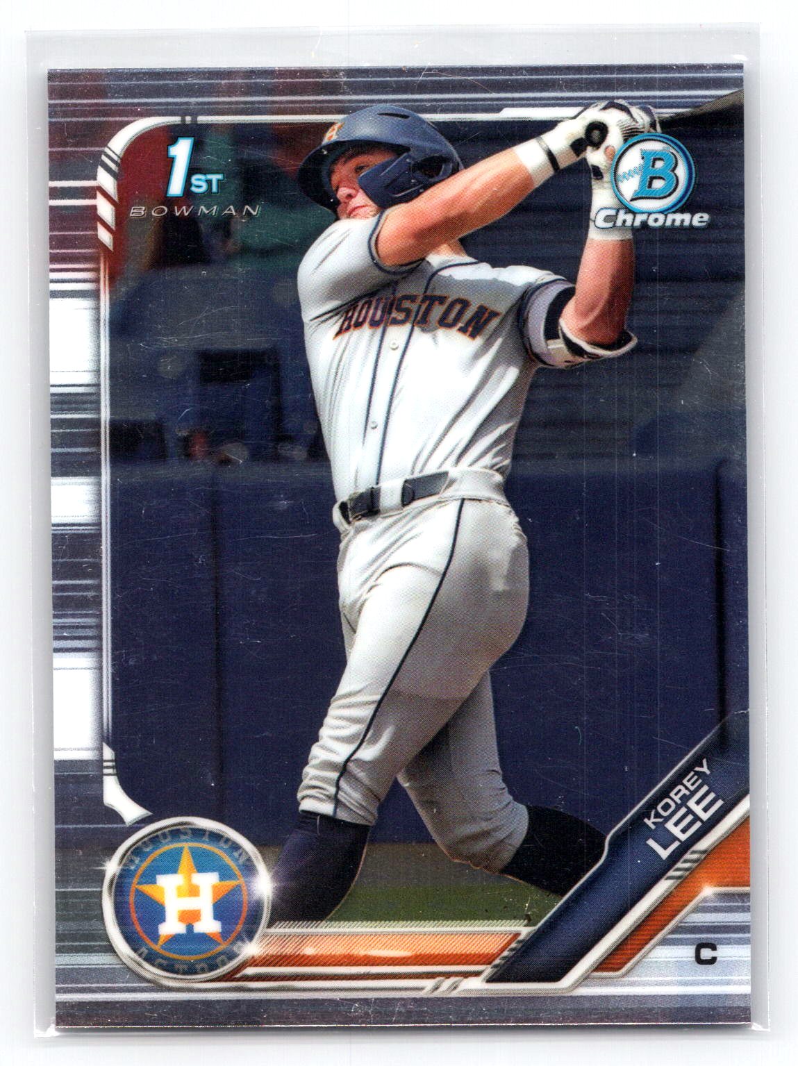 Korey Lee 2019 1st Bowman Chrome Astros Korey Lee 2019 1st Bowman Chrome Astros