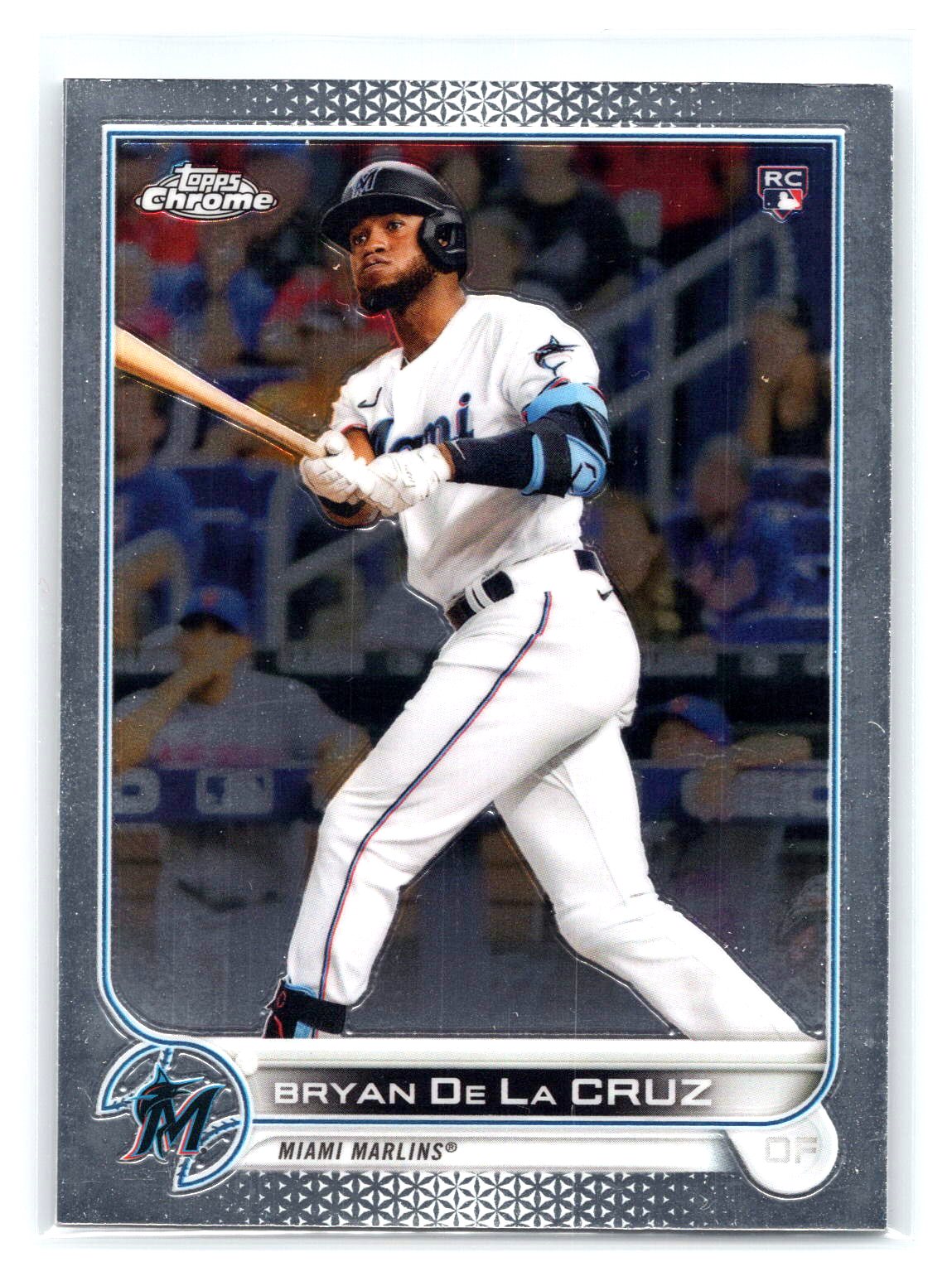 Bryan De La Cruz 2022 Topps Chrome RC Rookie Marlins Bryan De La Cruz 2022 Topps Chrome RC Rookie Marlins