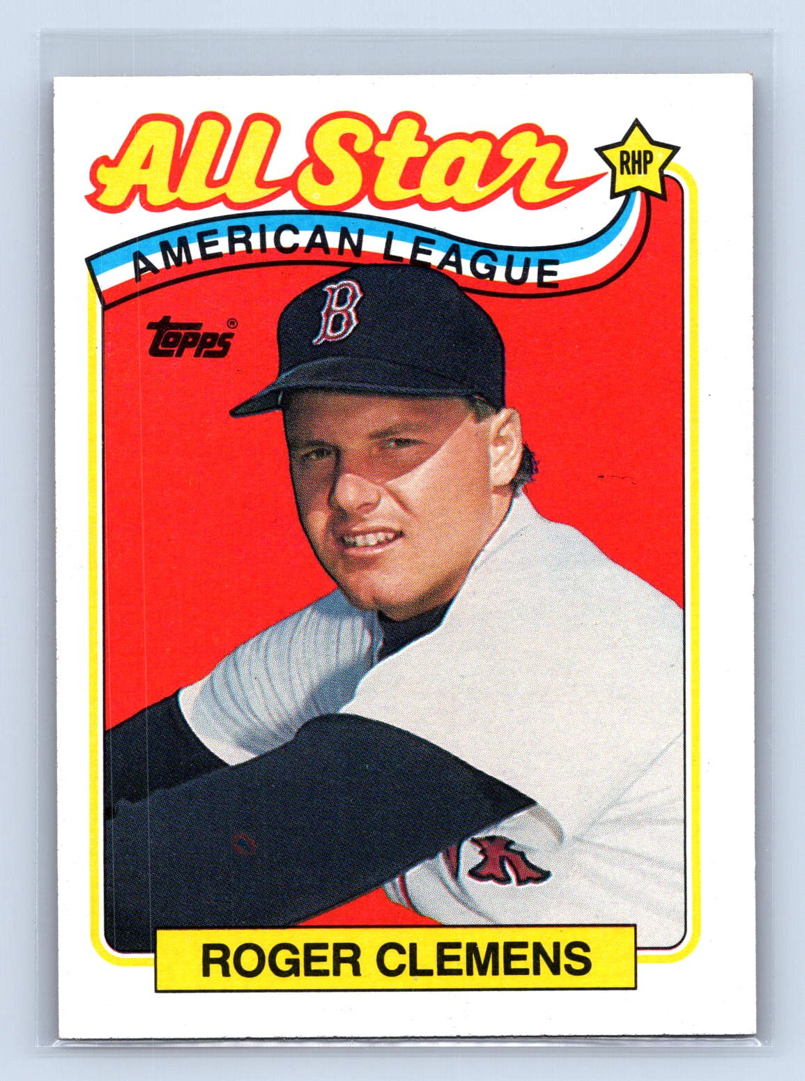 Roger Clemens Topps All-Star Red Sox Roger Clemens Topps All-Star Red Sox