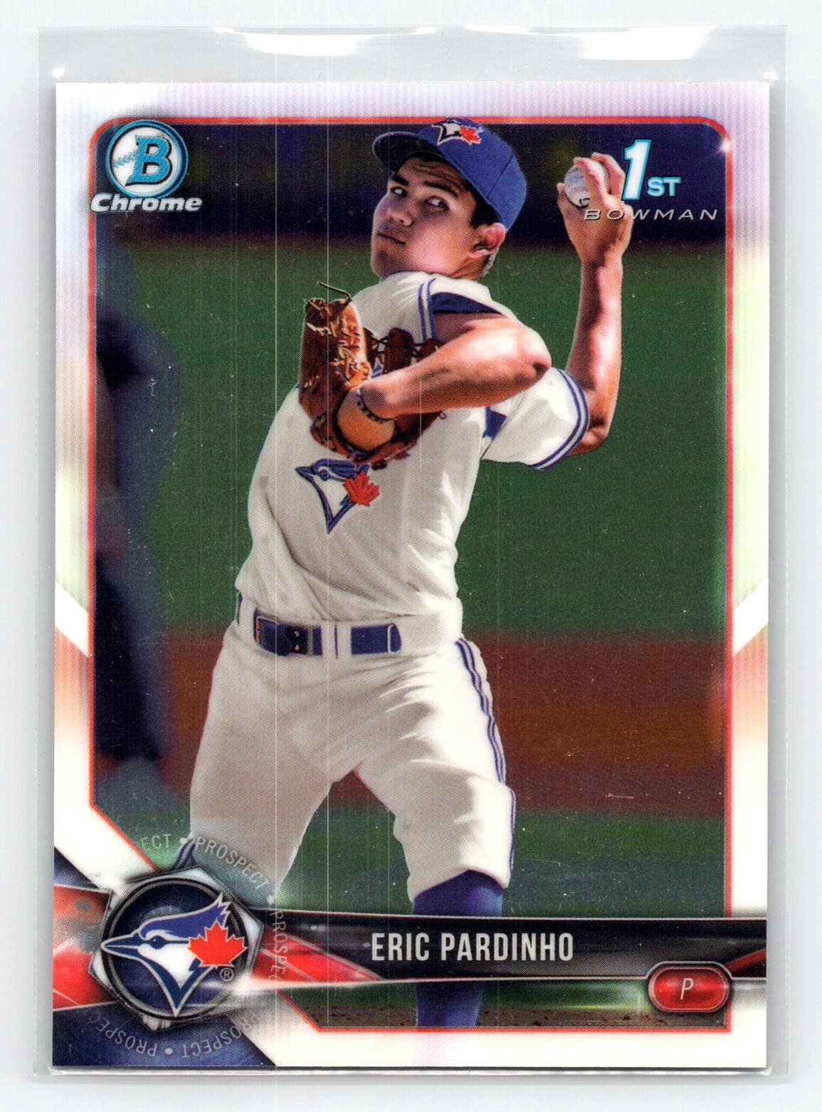 Eric Pardinho 2018 1st Bowman Blue Jays Eric Pardinho 2018 1st Bowman Blue Jays