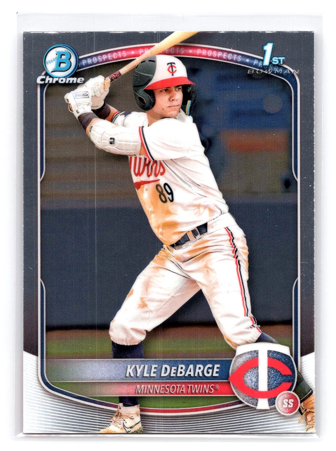 Kyle DeBarge 2025 1st Bowman Prospect Twins Kyle DeBarge 2025 1st Bowman Prospect Twins