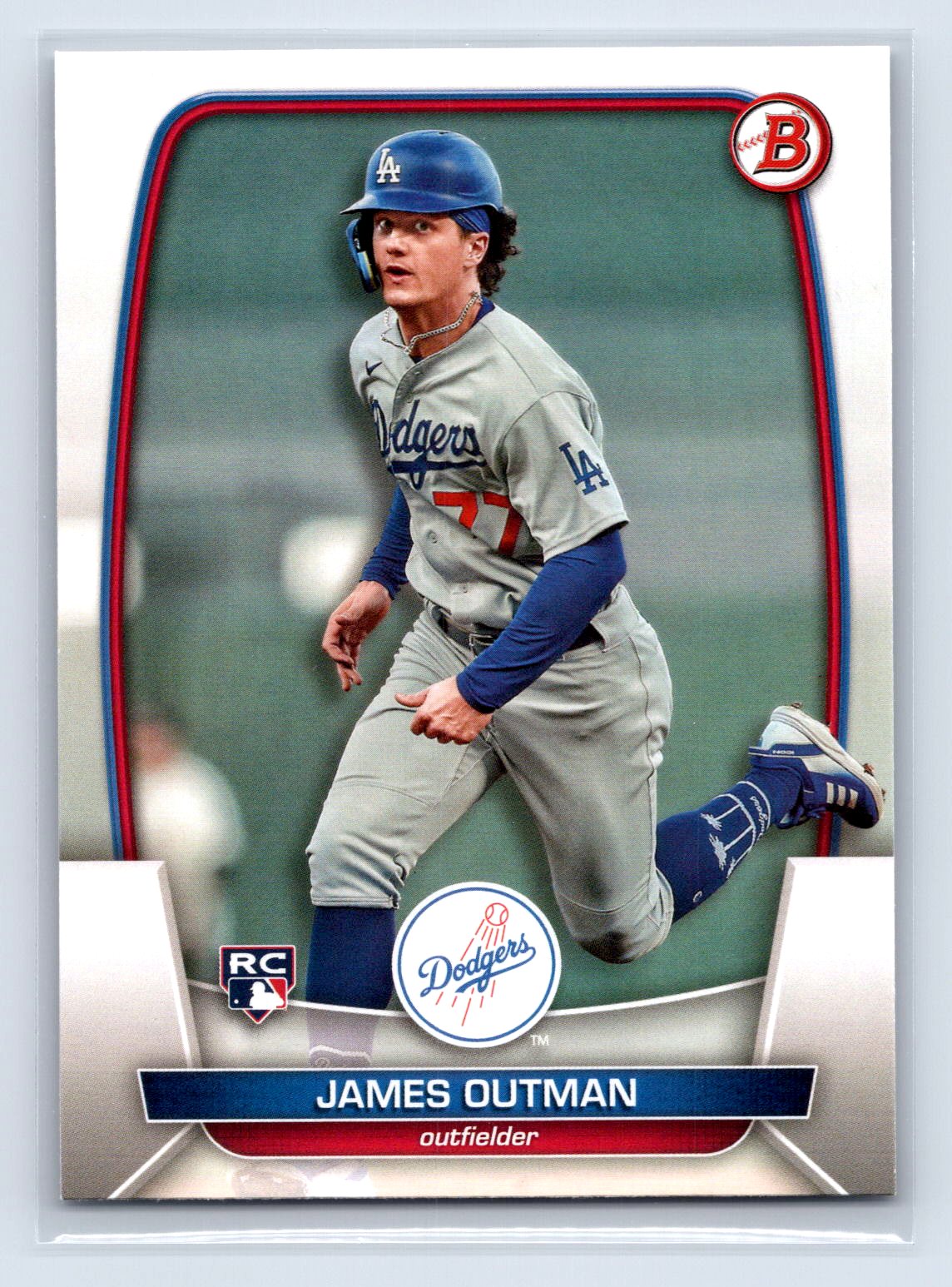 James Outman 2023 Bowman Paper RC Dodgers James Outman 2023 Bowman Paper RC Dodgers