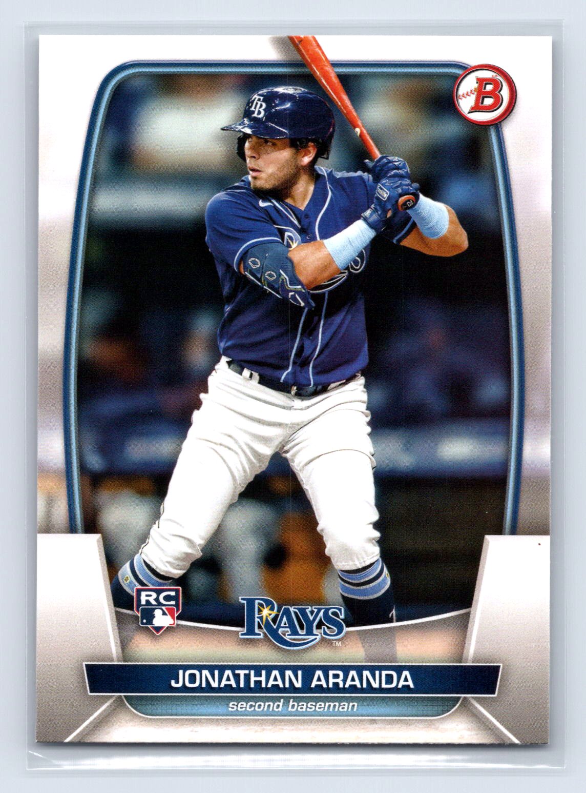 Jonathan Aranda 2023 Bowman Paper RC Rays Jonathan Aranda 2023 Bowman Paper RC Rays