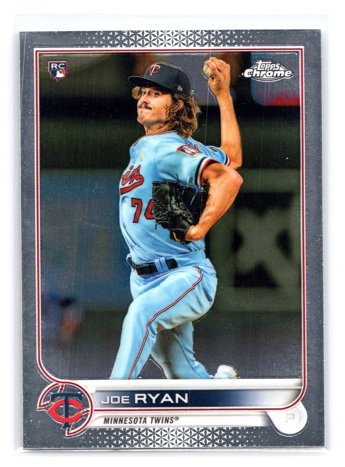 Joe Ryan 2022 Topps Chrome RC Rookie Twins Joe Ryan 2022 Topps Chrome RC Rookie Twins