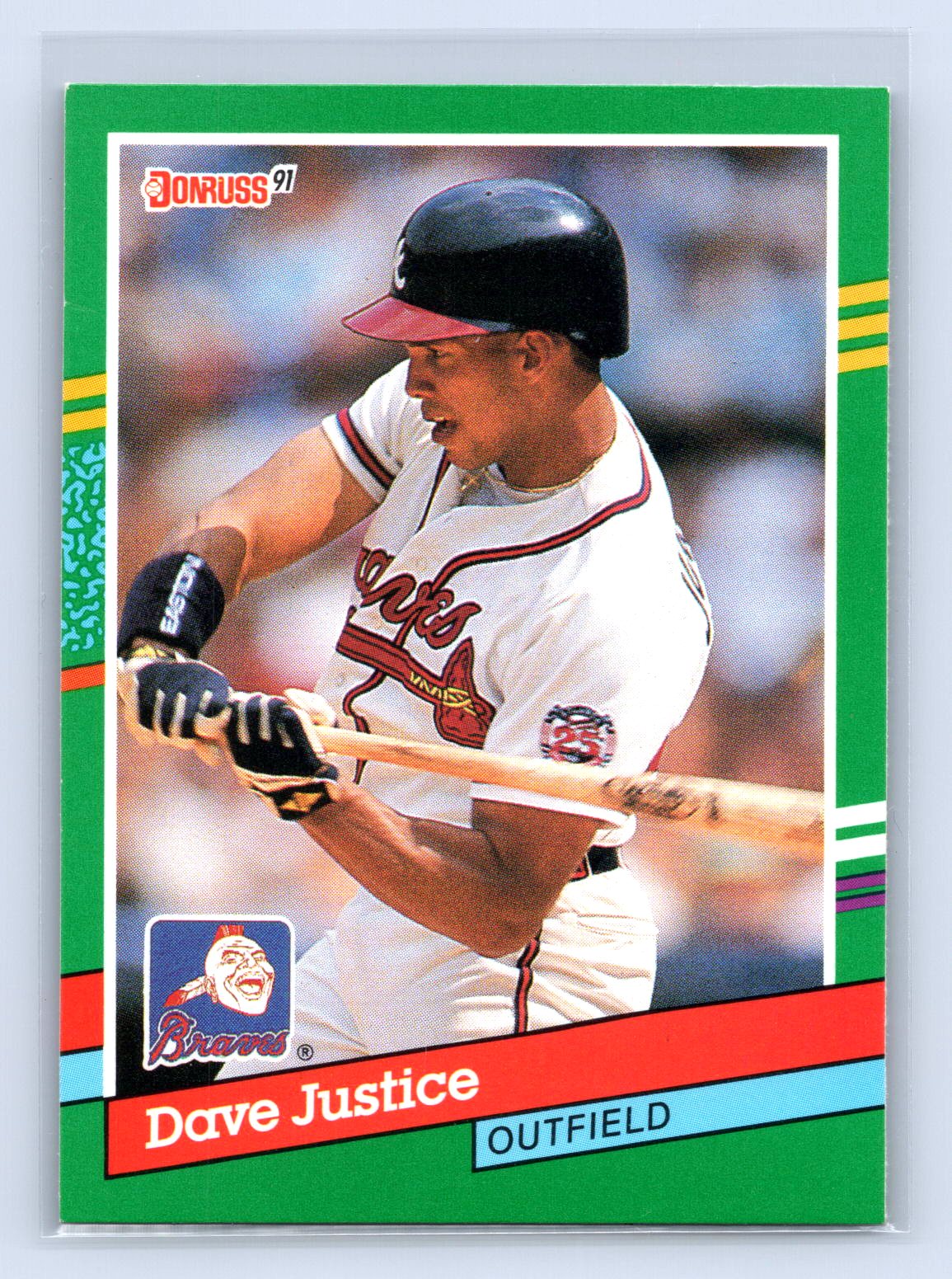 Dave Justice Donruss Braves Dave Justice Donruss Braves